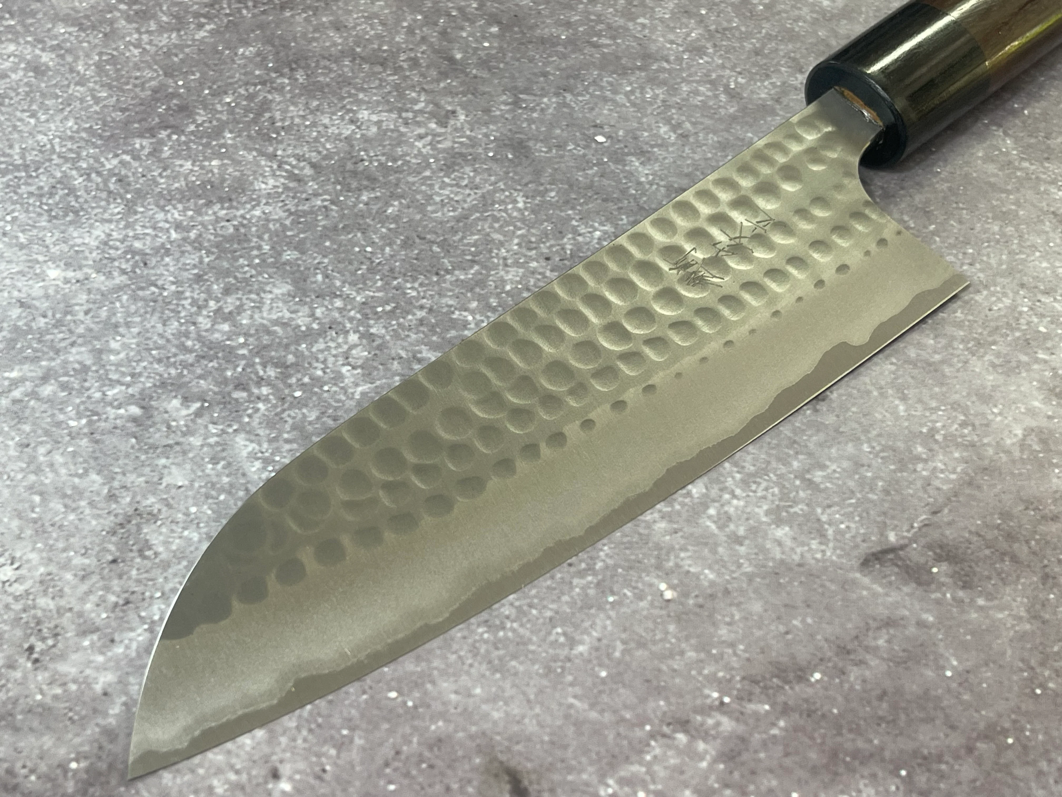 Anryu Aogami Santoku Knife 170mm 🇯🇵 Made in Japan - Image 5