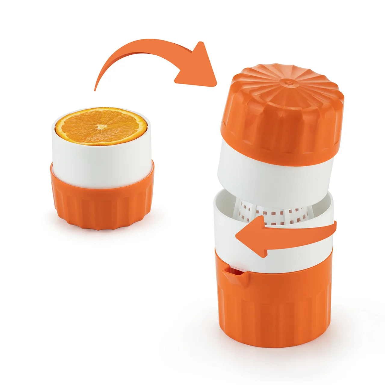 BÖRNER GERMANY Juicer Orange & White - Image 3