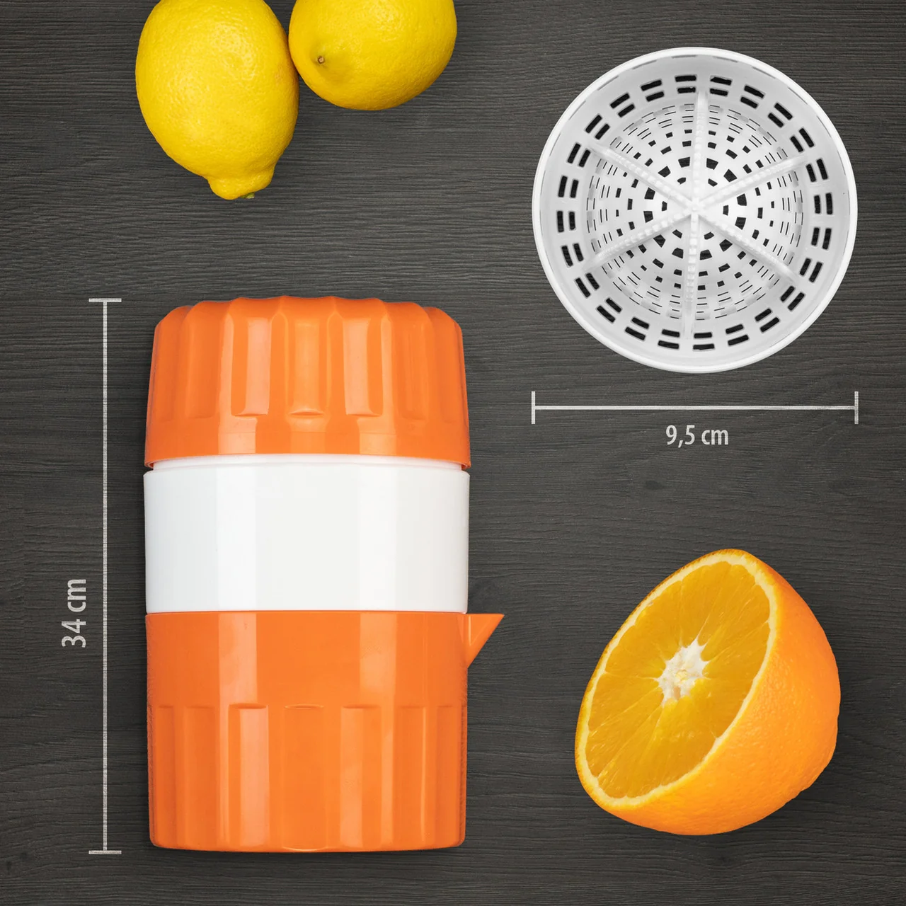 BÖRNER GERMANY Juicer Orange & White - Image 6