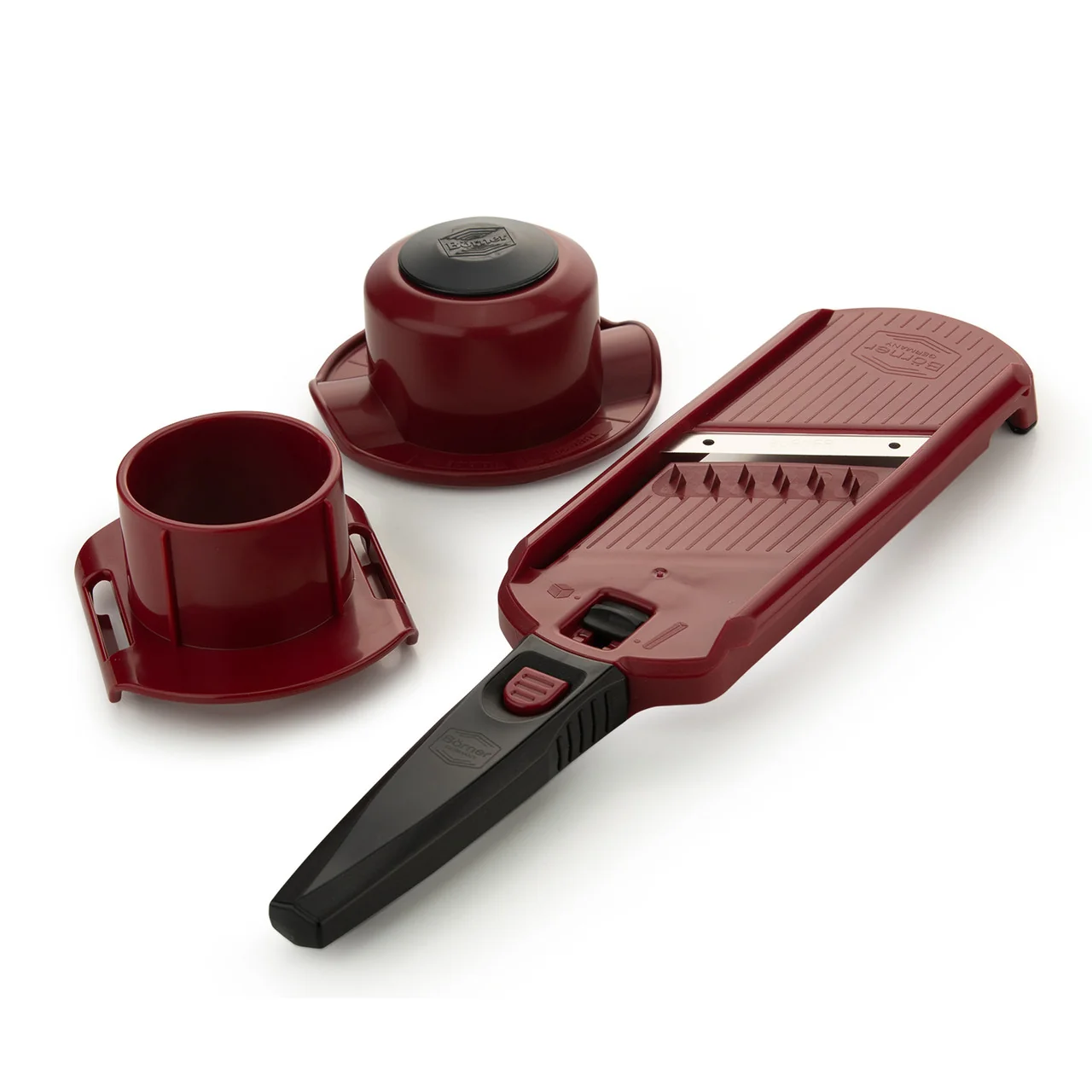 BÖRNER GERMANY Multi Dicer & Julienne Cutter Red - Image 6