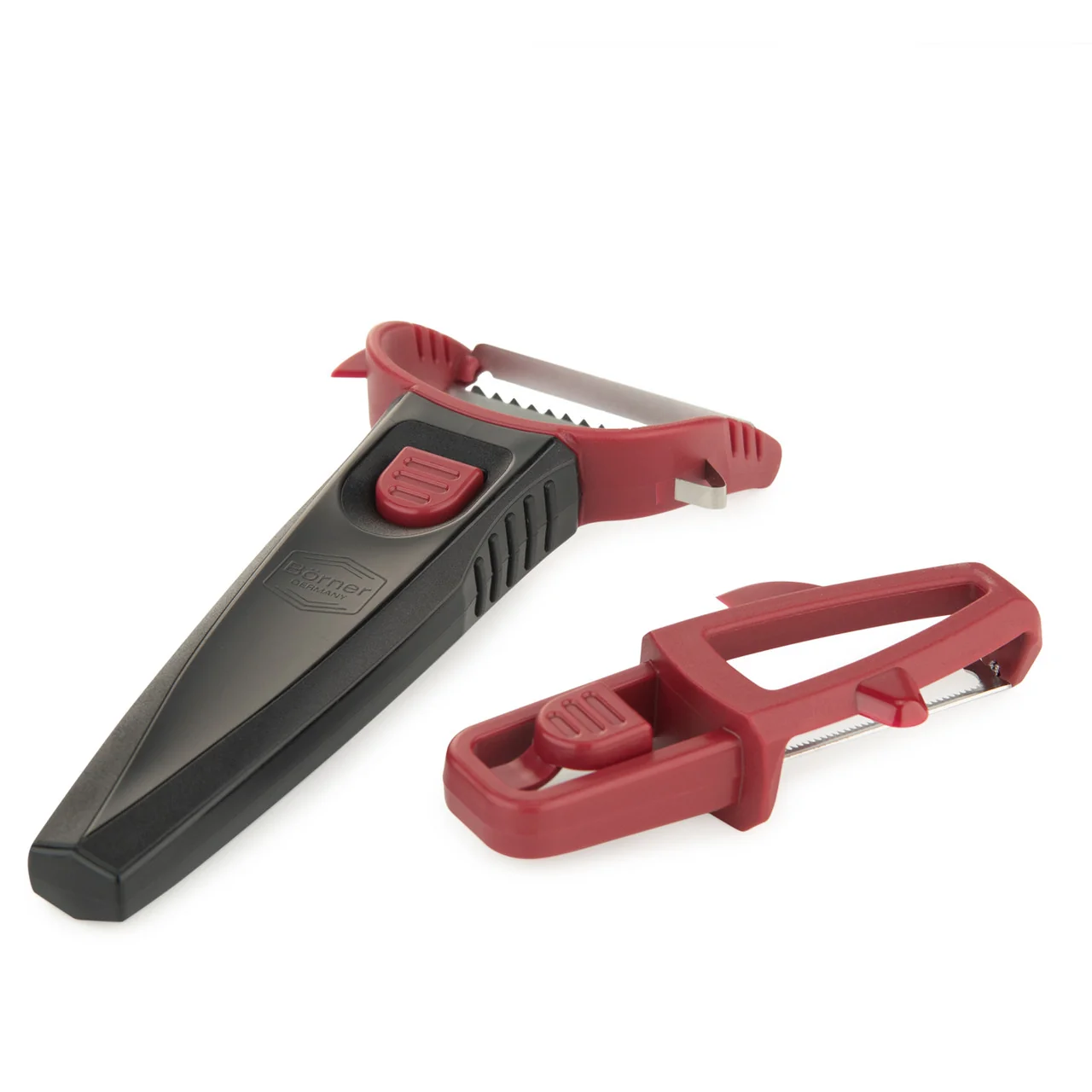 BÖRNER GERMANY Multi Peeler 3 Piece Set Red - Image 2