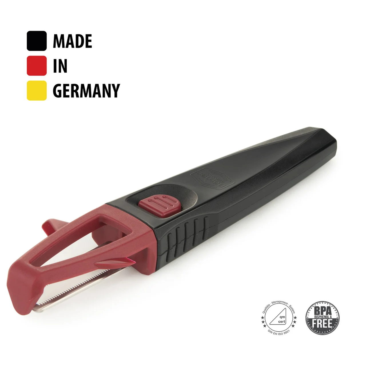 BÖRNER GERMANY Multi Peeler 3 Piece Set Red - Image 8