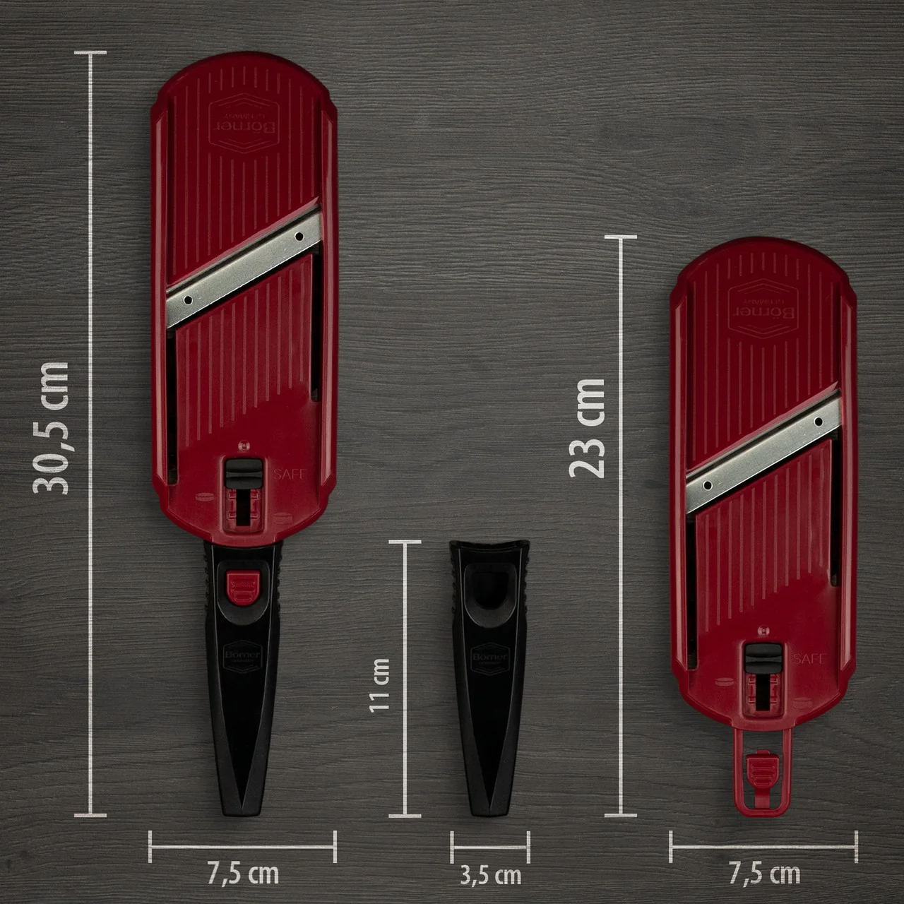 BÖRNER GERMANY Multi Slicer Red - Image 3