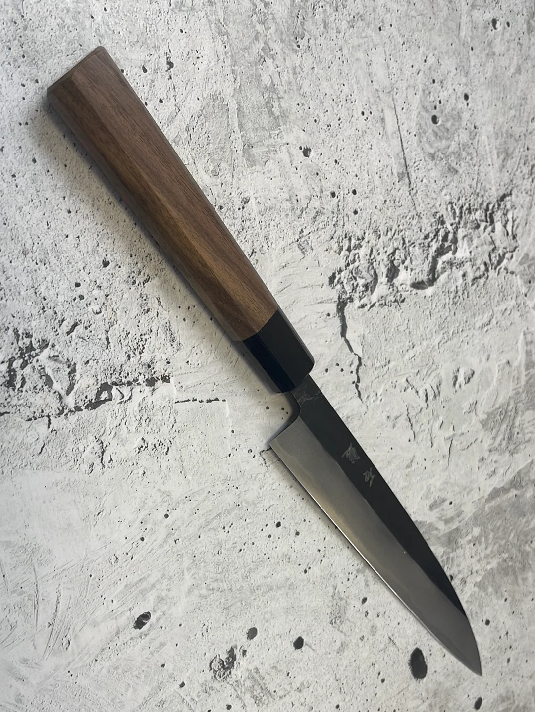 Yoshimune Sujihiki Kurouchi 210 mm (8.3 in) Aogami (Blue) #2 Double-Bevel - Image 5