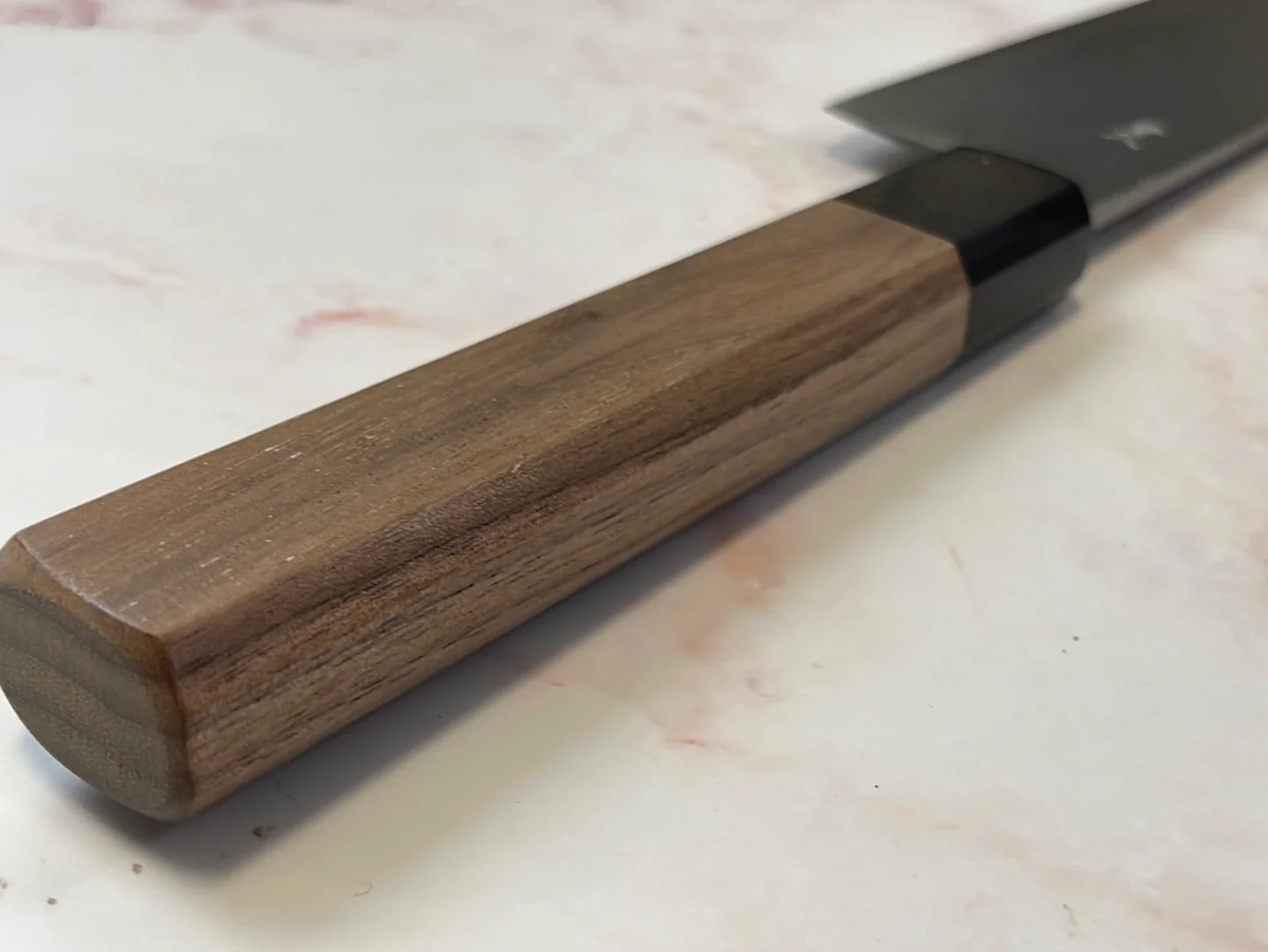 Yoshimune Gyuto 210 mm (8.3 in) Aogami (Blue) #2 Damascus (33 layers) Double-Bevel - Image 10
