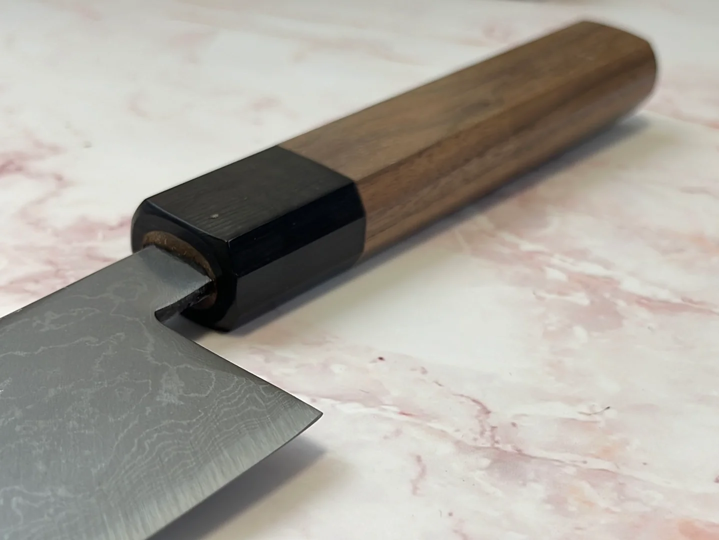 Yoshimune Gyuto 210 mm (8.3 in) Aogami (Blue) #2 Damascus (33 layers) Double-Bevel - Image 8