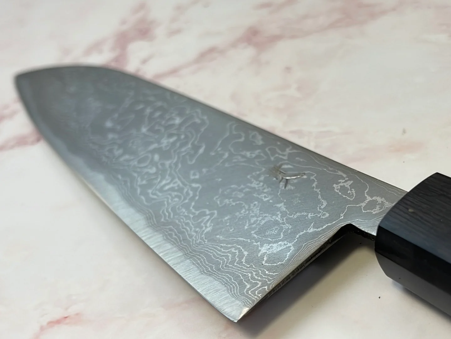 Yoshimune Gyuto 210 mm (8.3 in) Aogami (Blue) #2 Damascus (33 layers) Double-Bevel - Image 9