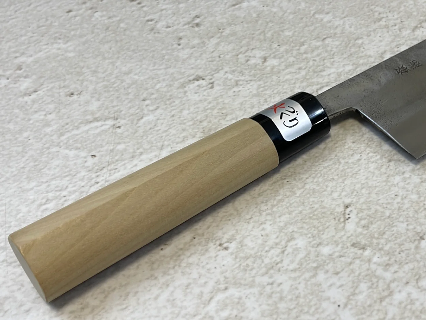 Fujiwara Nashiji 165mm Santoku Knife (WA) - Image 5