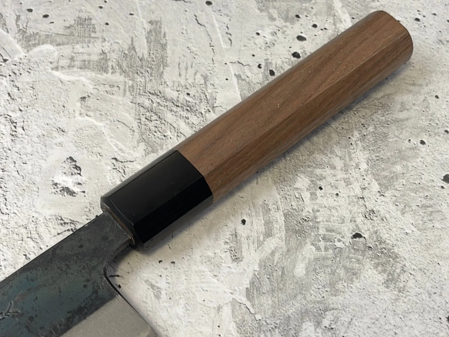Yoshimune Gyuto Kurouchi 240 mm (9.4 in) Aogami (Blue) #2 Double-Bevel - Image 13