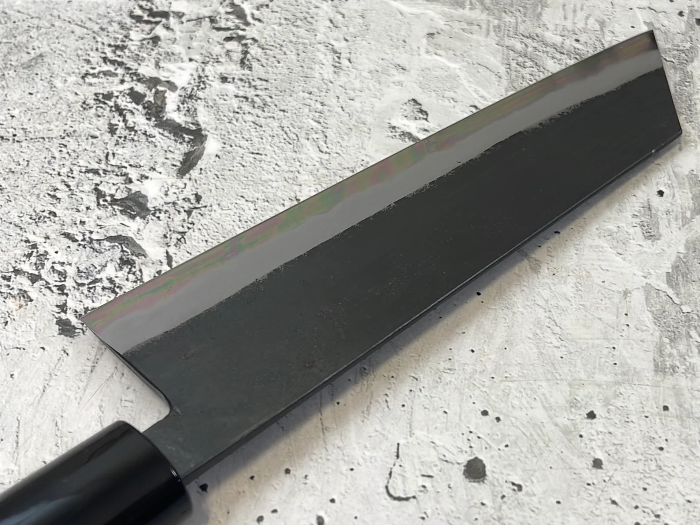 Hinokuni Shirogami #1 Bunka Knife 180mm Cherry Wood Handle - Made in Japan 🇯🇵 - Image 14