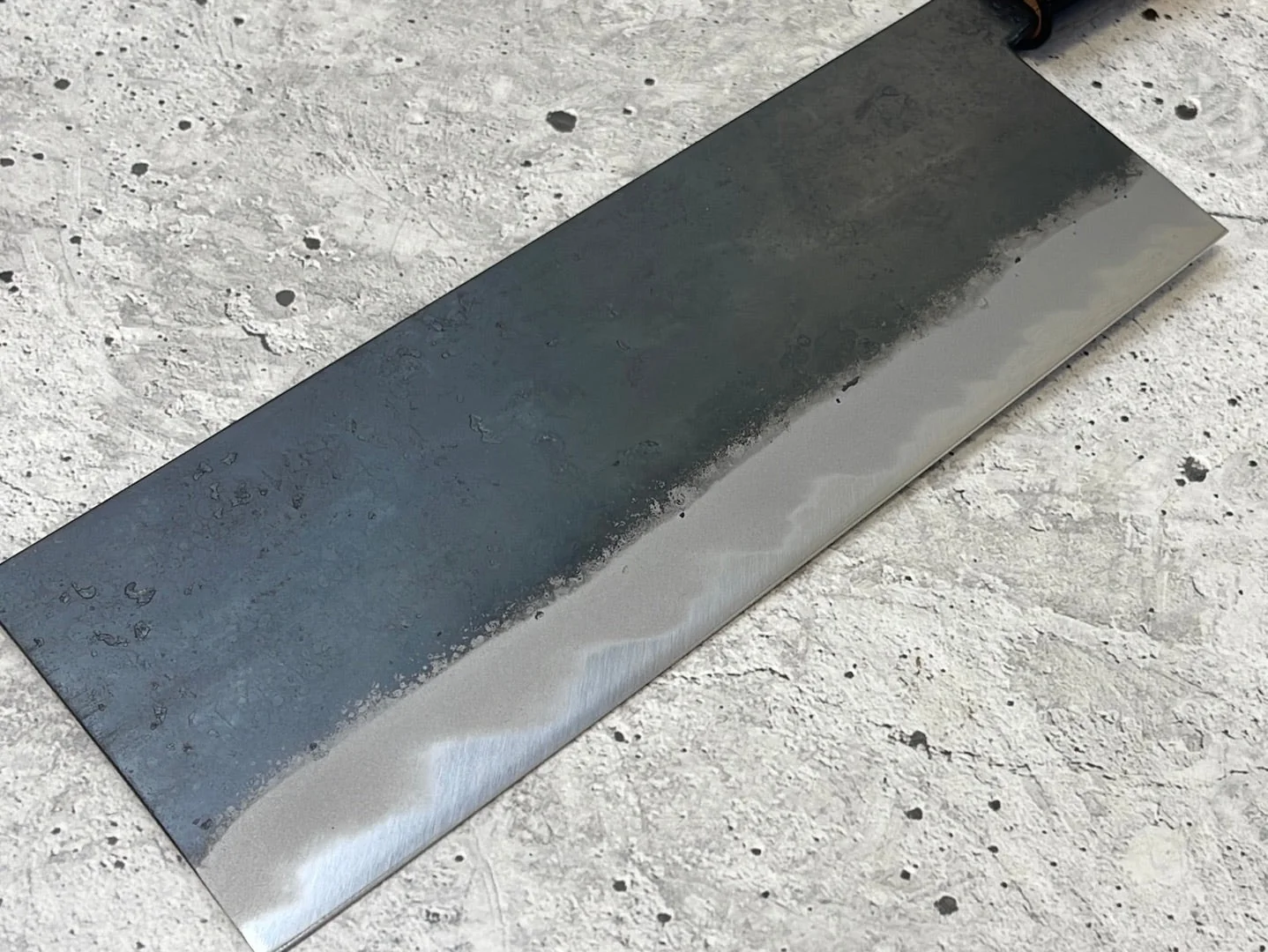 Hinokuni Shirogami #1 Chuka Knife 180mm Cherry Wood Handle - Made in Japan 🇯🇵 - Image 11