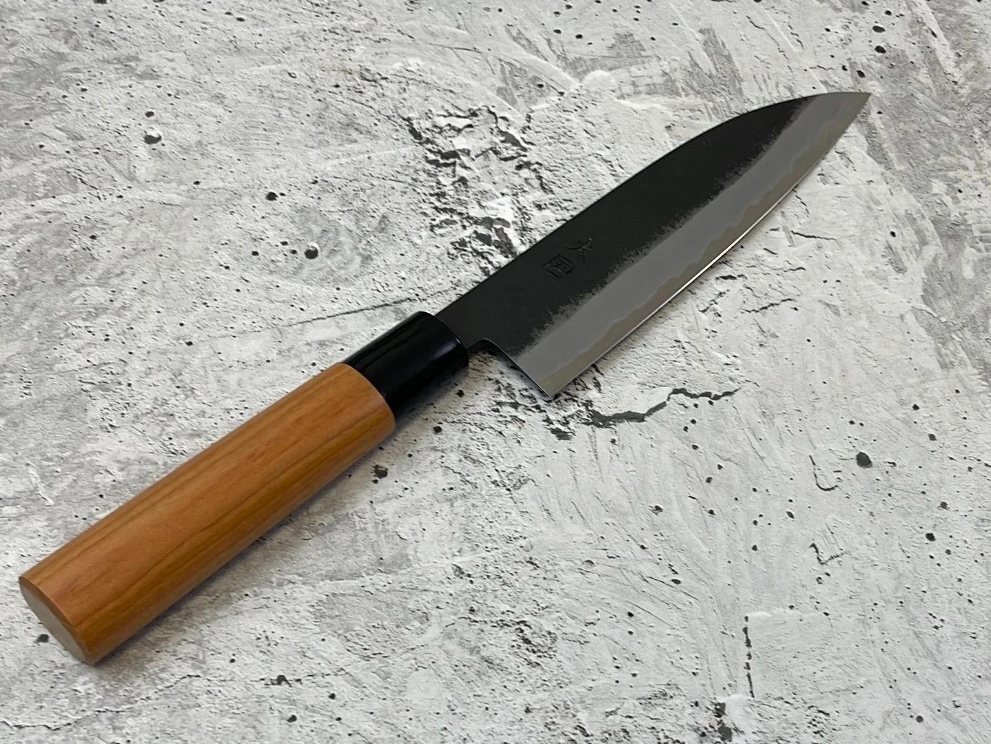 Hinokuni Shirogami #1 Gyuto Knife 180mm Cherry Wood Handle - Made in Japan 🇯🇵 - Image 2