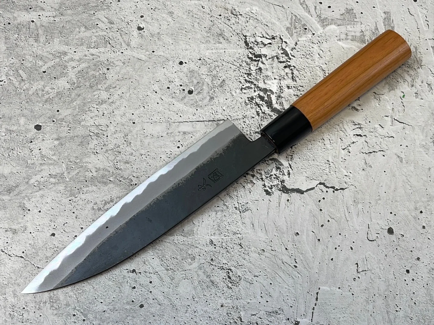 Hinokuni Shirogami #1 Gyuto Knife 180mm Cherry Wood Handle - Made in Japan 🇯🇵 - Image 6
