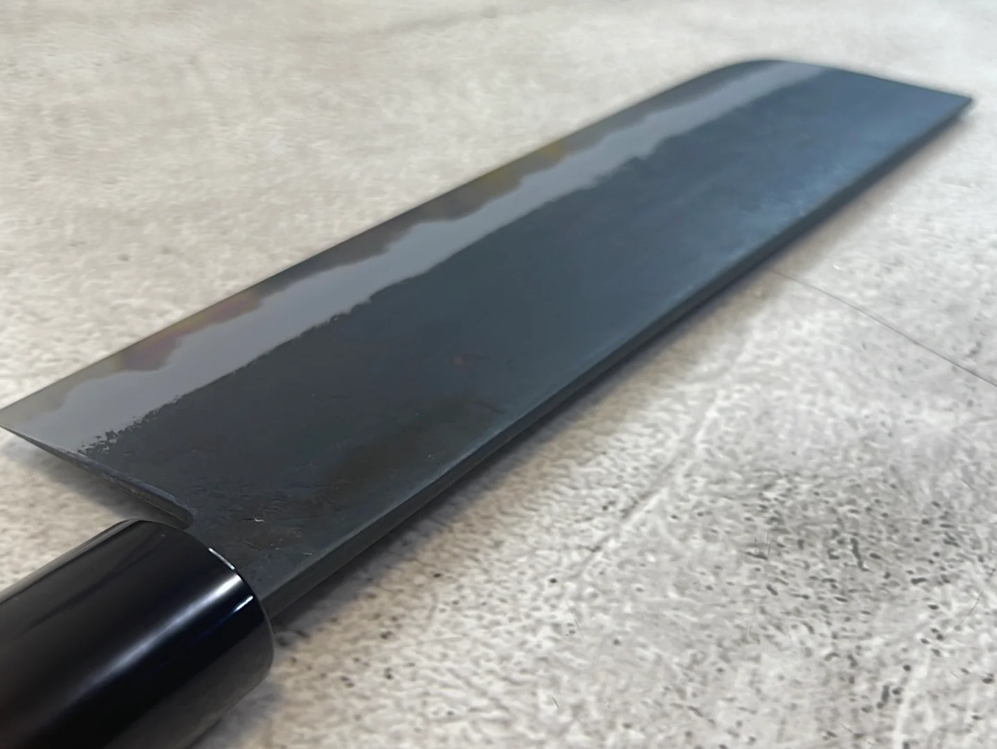 Hinokuni Shirogami #1 Nakiri Knife 180mm Cherry Wood Handle - Made in Japan 🇯🇵 - Image 14