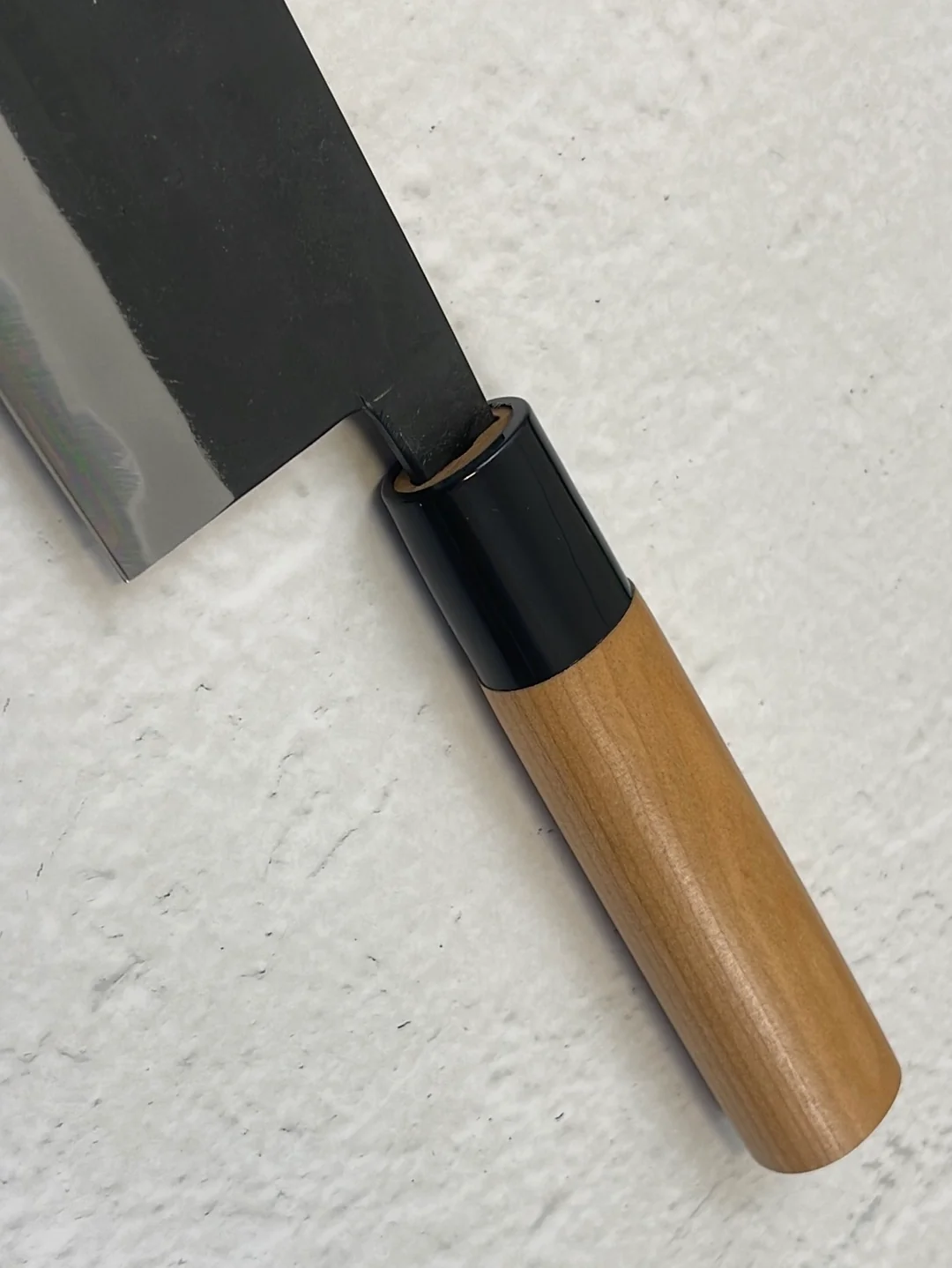 Hinokuni Shirogami #1 Nakiri Knife 210mm Cherry Wood Handle - Made in Japan 🇯🇵 - Image 14