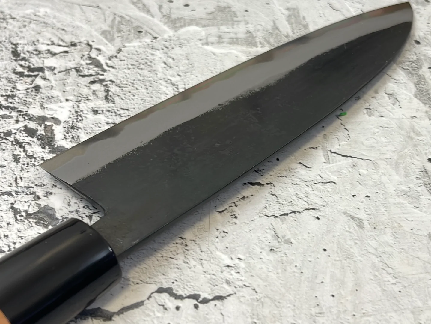 Hinokuni Shirogami #1 Santoku Knife 180mm Cherry Wood Handle - Made in Japan 🇯🇵 - Image 13