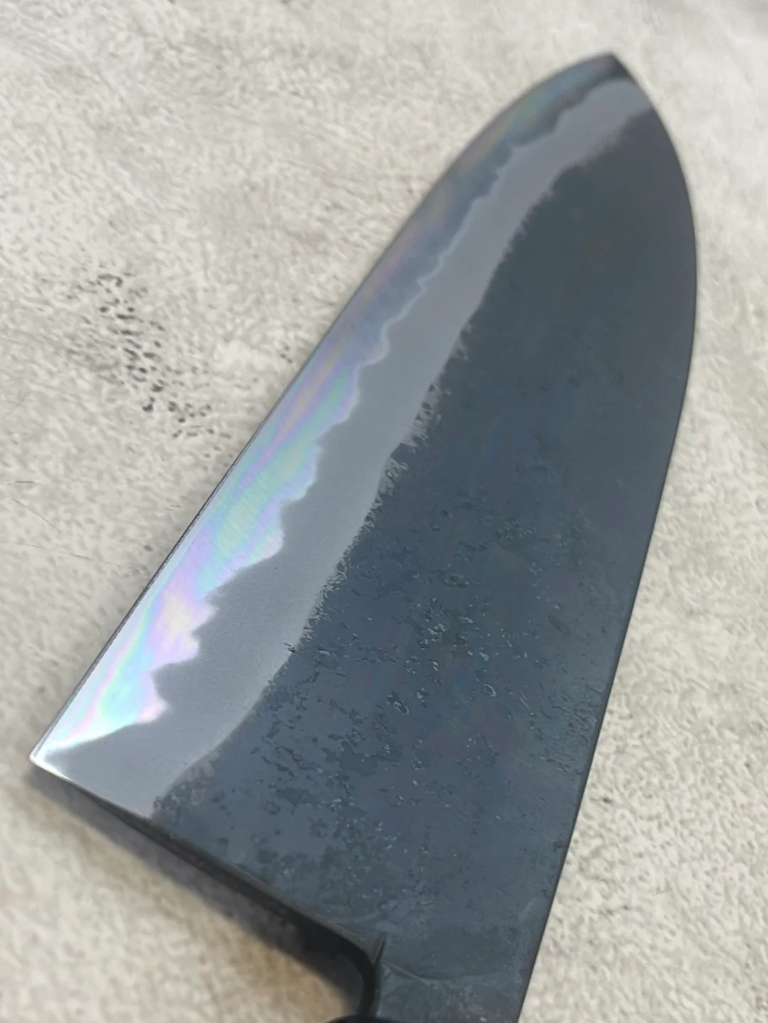 Hinokuni Shirogami #1 Santoku Knife 240mm Cherry Wood Handle - Made in Japan 🇯🇵 - Image 13