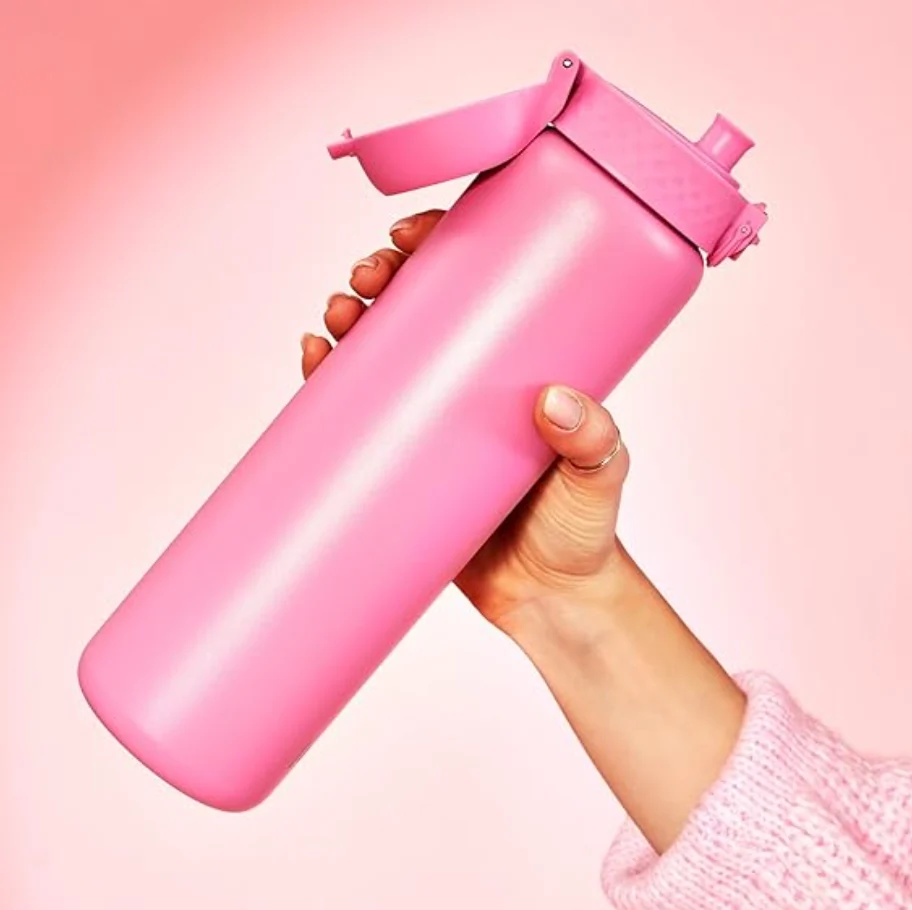 Ion8 Insulated Quench Water Bottle 920ml Rose Bloom - Image 5