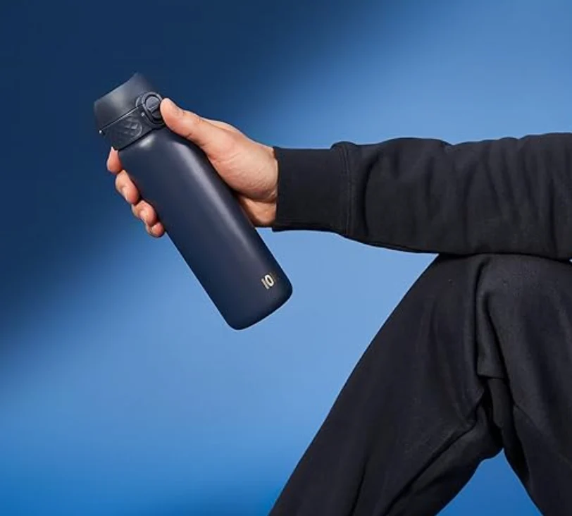 Ion8 Insulated Water Bottle 500ml Ash Navy - Image 7