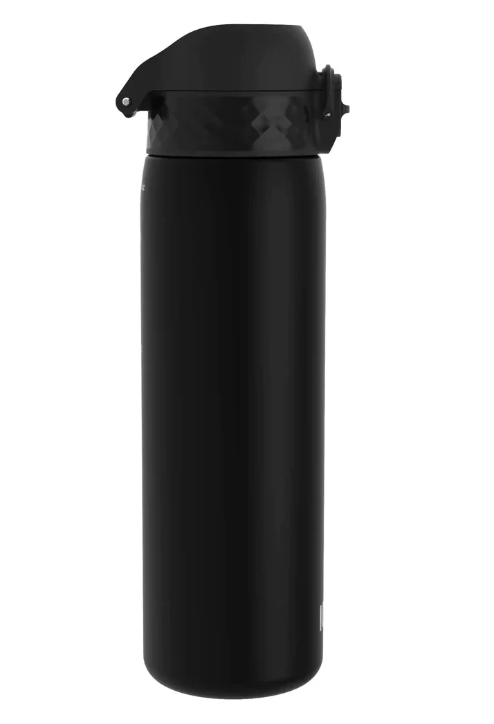 Ion8 Recyclon Plastic Water Bottle 500ml Black - Image 3