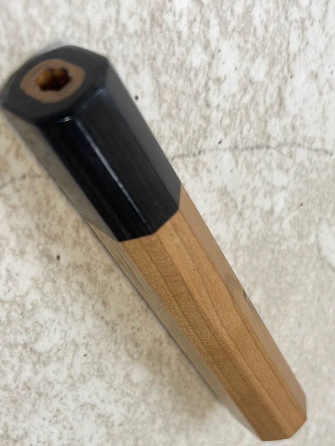 Japanese Handle Cherry Black with Shitan Bolster Octagon Shape - Image 5
