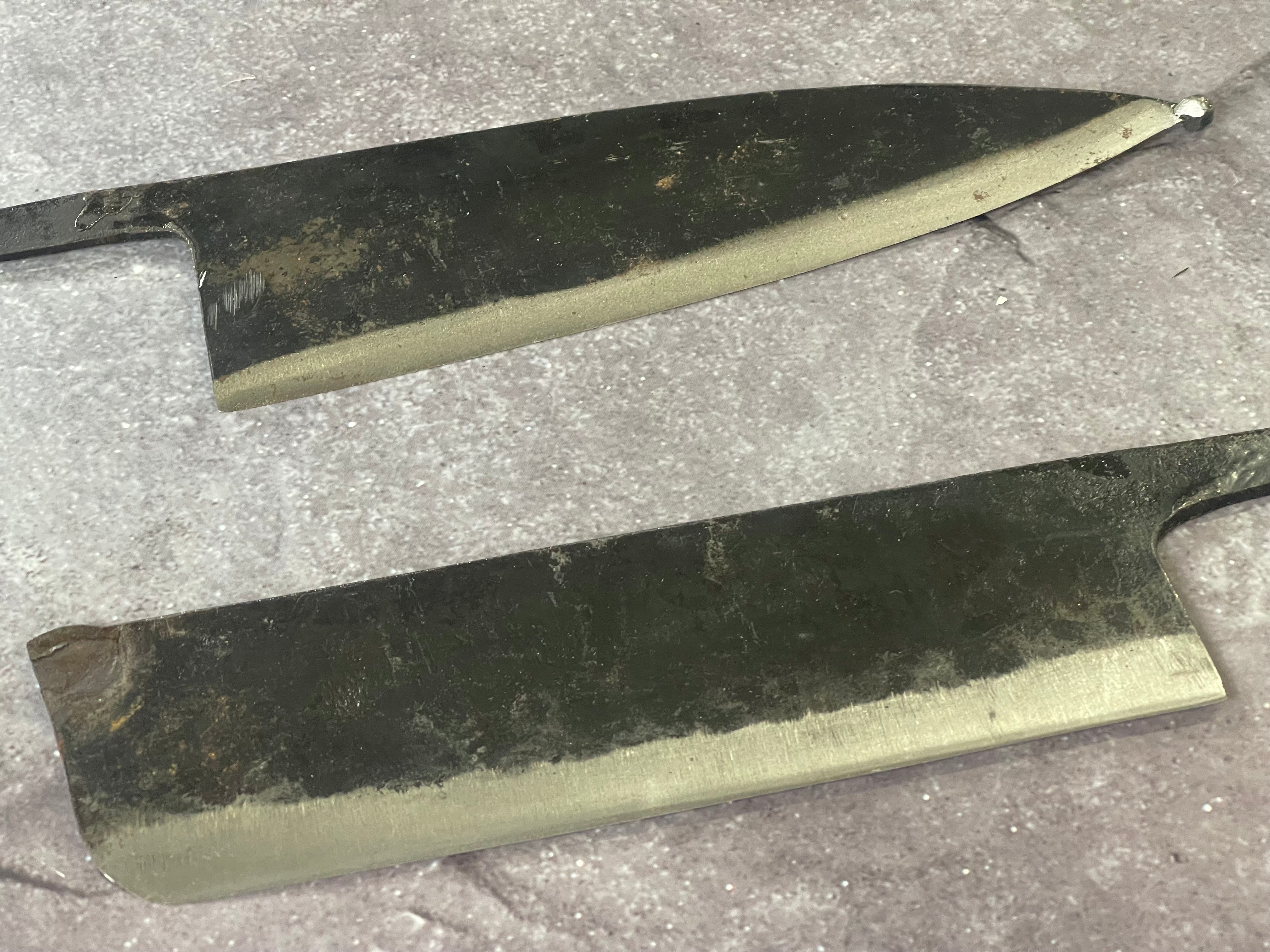 Japanese Project Knife Set 2x Carbon Steel Made In Japan 🇯🇵 1621 - Image 2