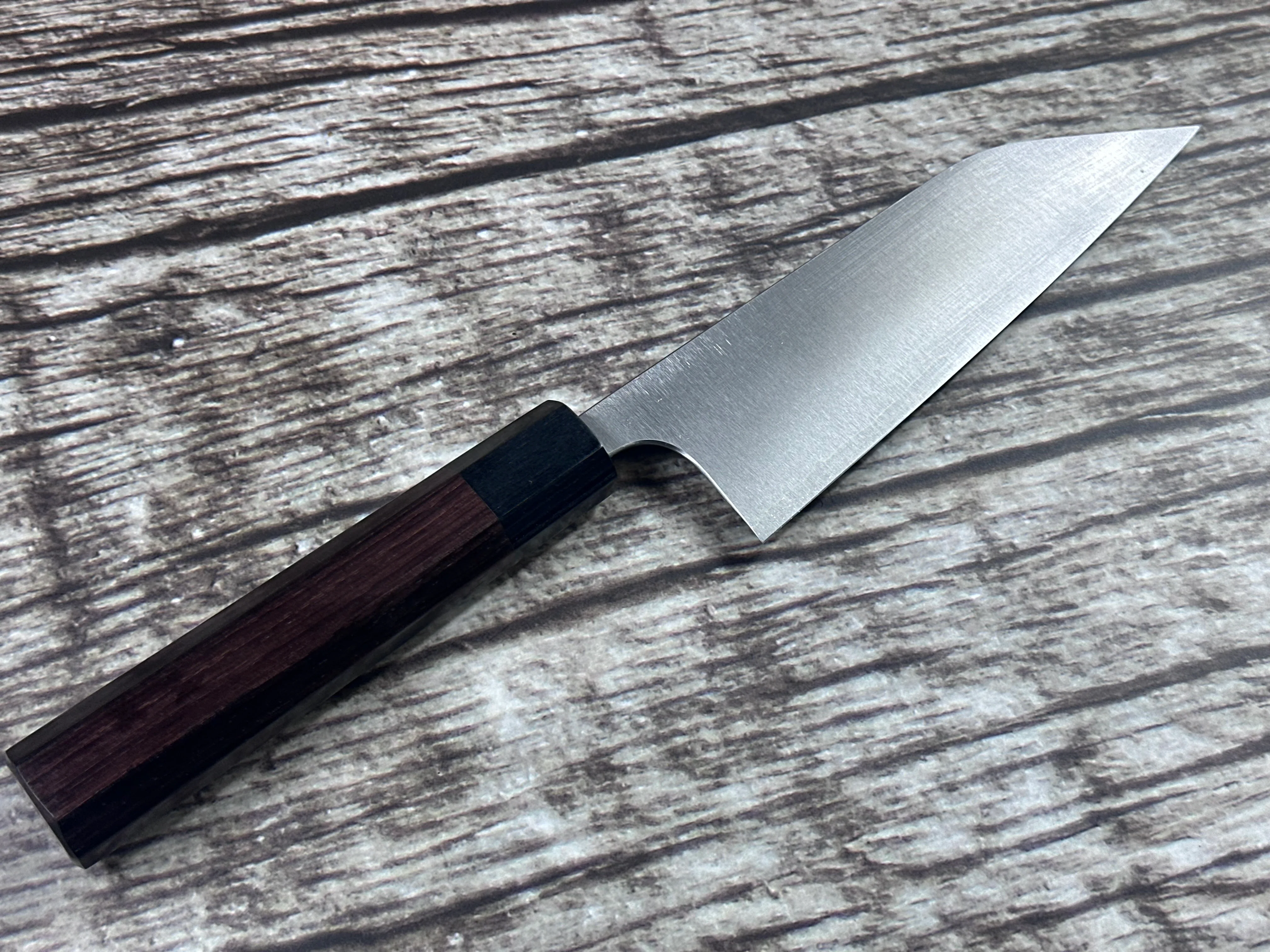 Koutetsu Chromax RO Boss Santoku 160mm - Image 10