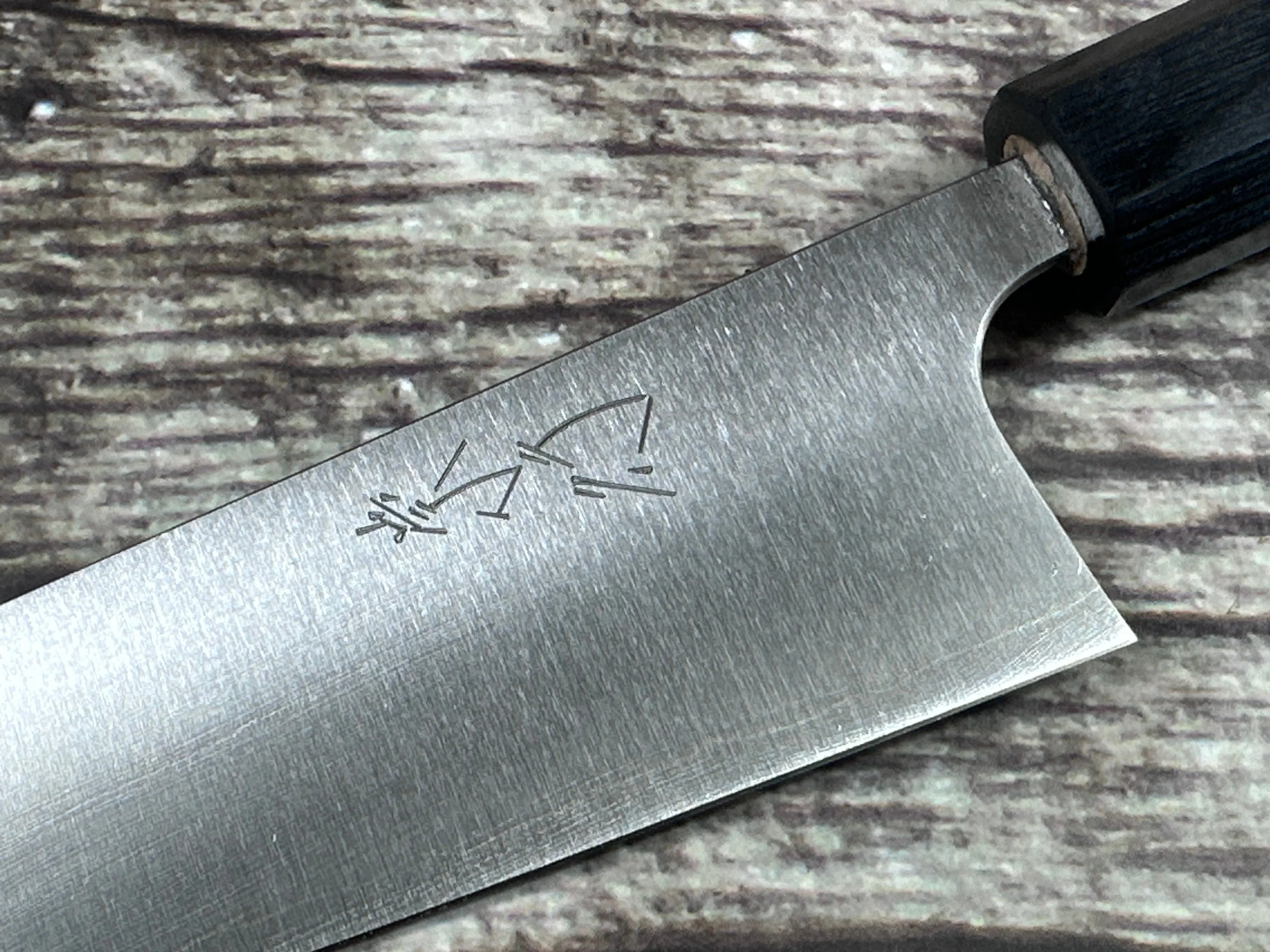 Koutetsu Chromax RO Boss Santoku 160mm - Image 4