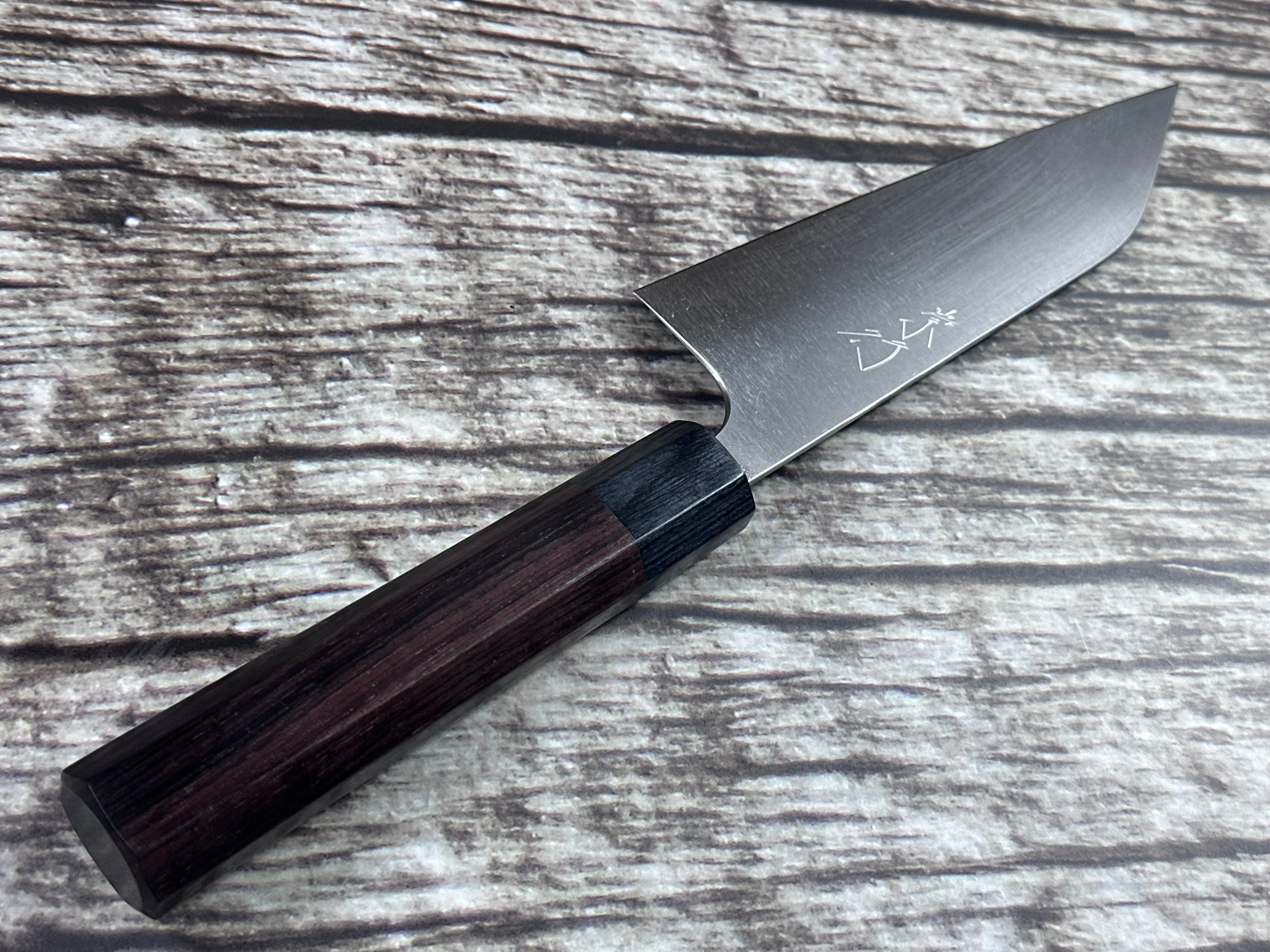 Koutetsu Chromax RO Boss Santoku 160mm - Image 7