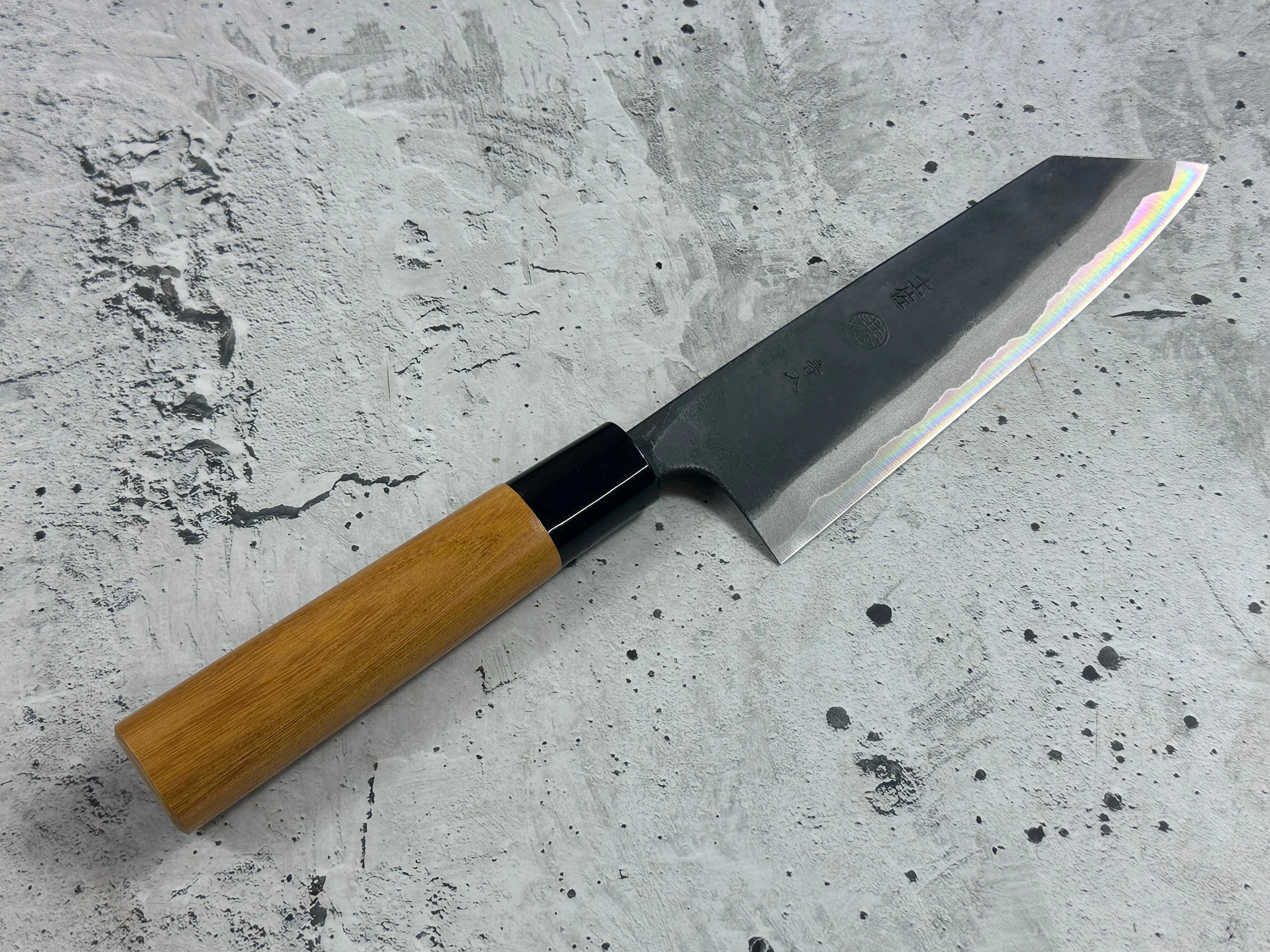 Kyohei Shindo Warikomi Blue #2 Kurouchi Bunka 170mm - Image 6