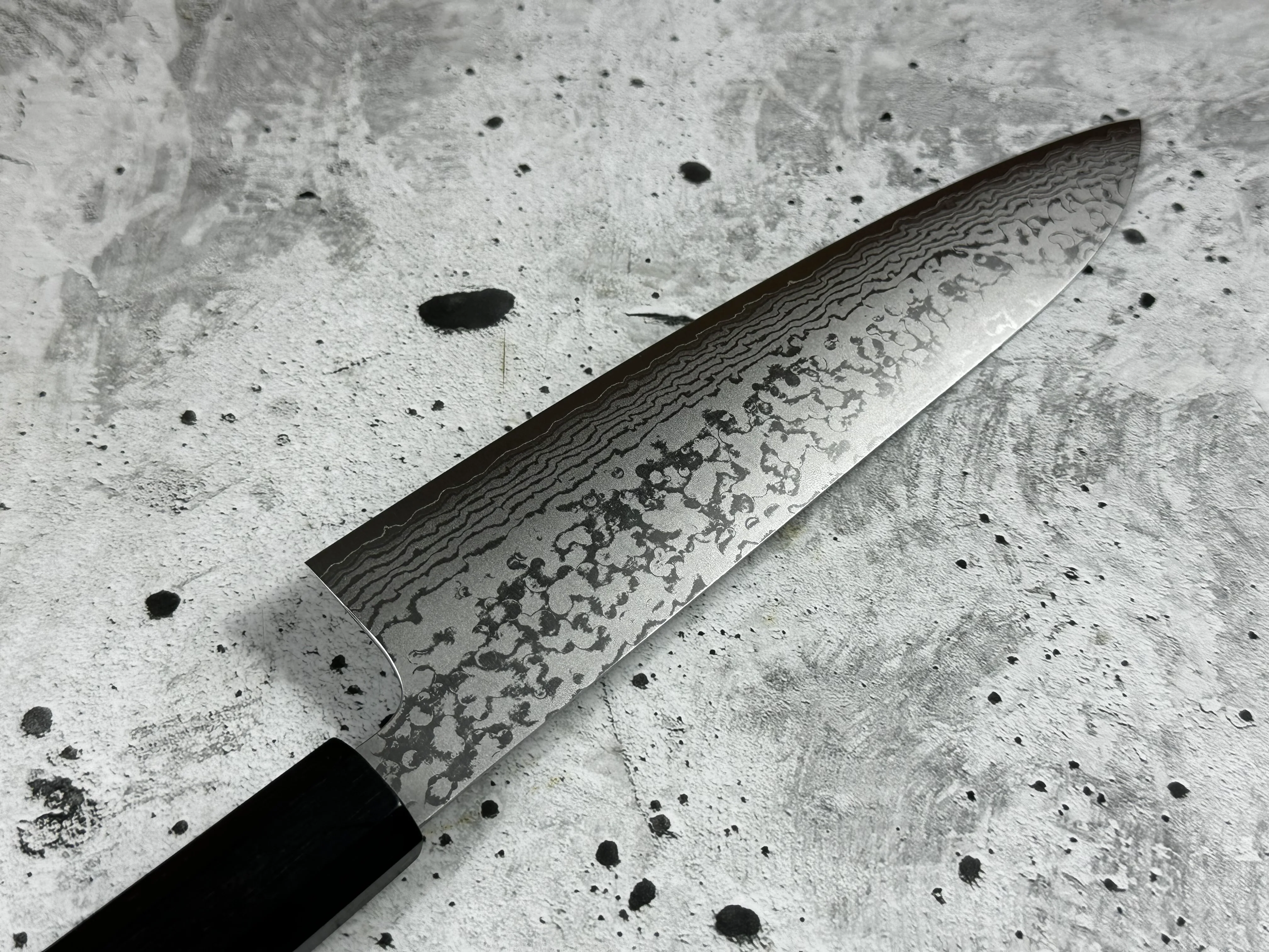 Makoto Kurosaki  VG7 Damascus  Gyuto Knife 210mm - Image 12