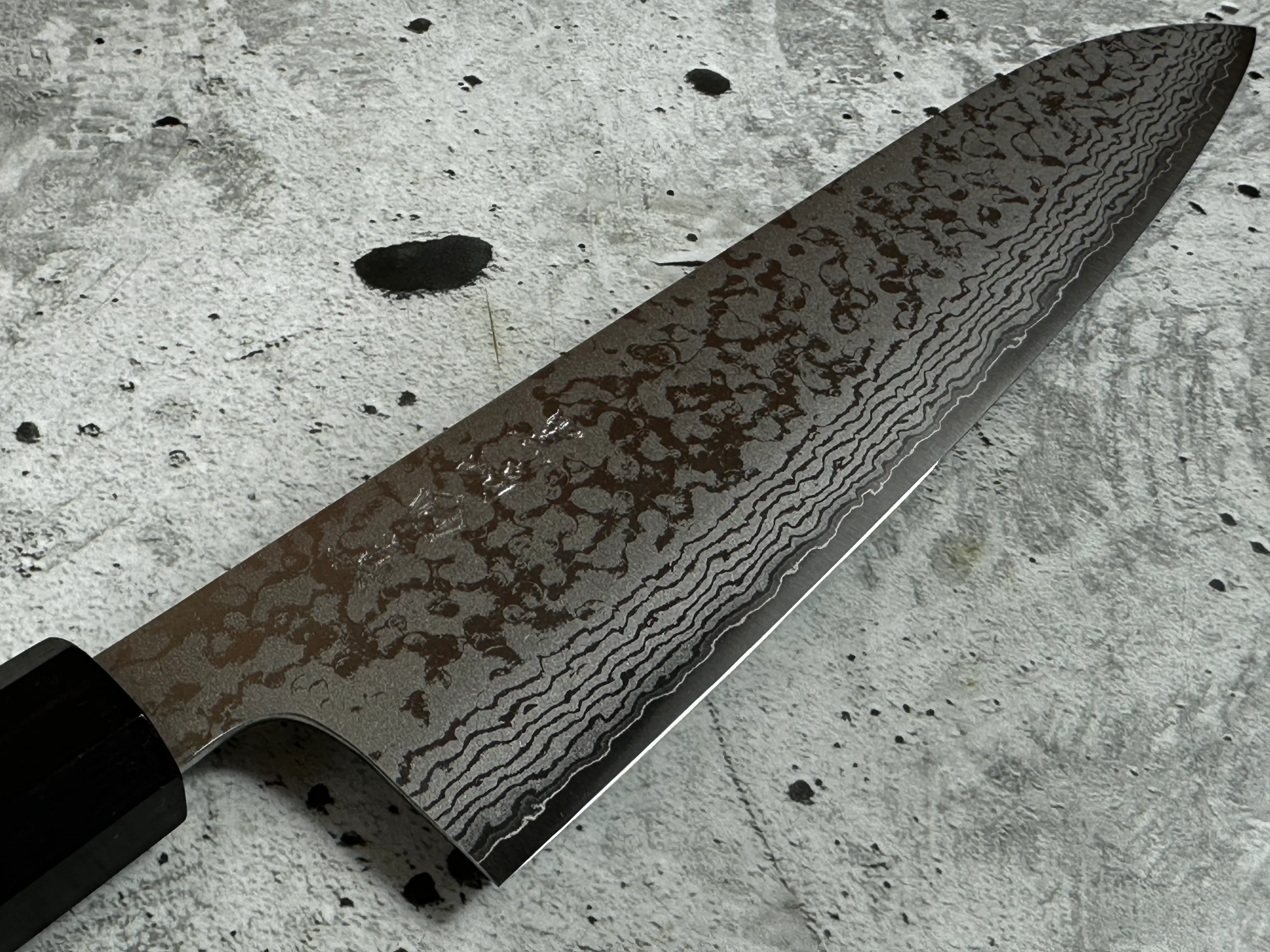 Makoto Kurosaki  VG7 Damascus  Gyuto Knife 210mm - Image 5