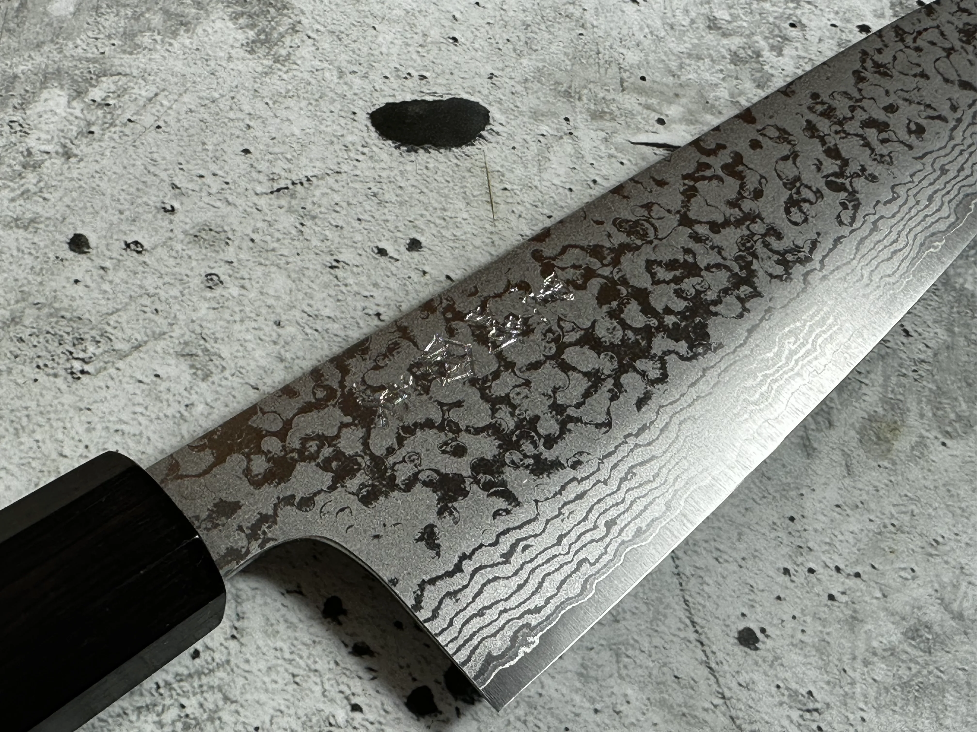 Makoto Kurosaki  VG7 Damascus  Gyuto Knife 210mm - Image 8