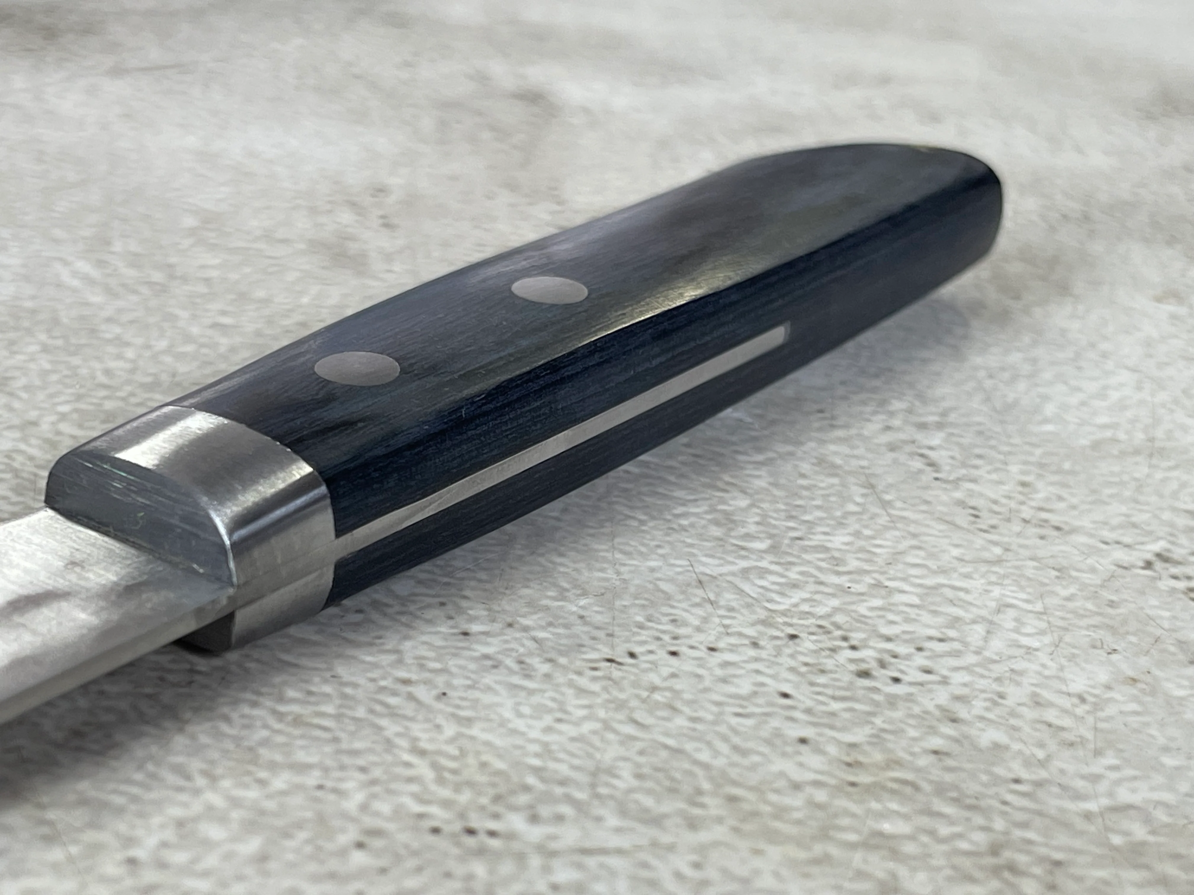 Masutani Kokuryu Usuba 160mm Blue Pakkawood Handle - Image 13