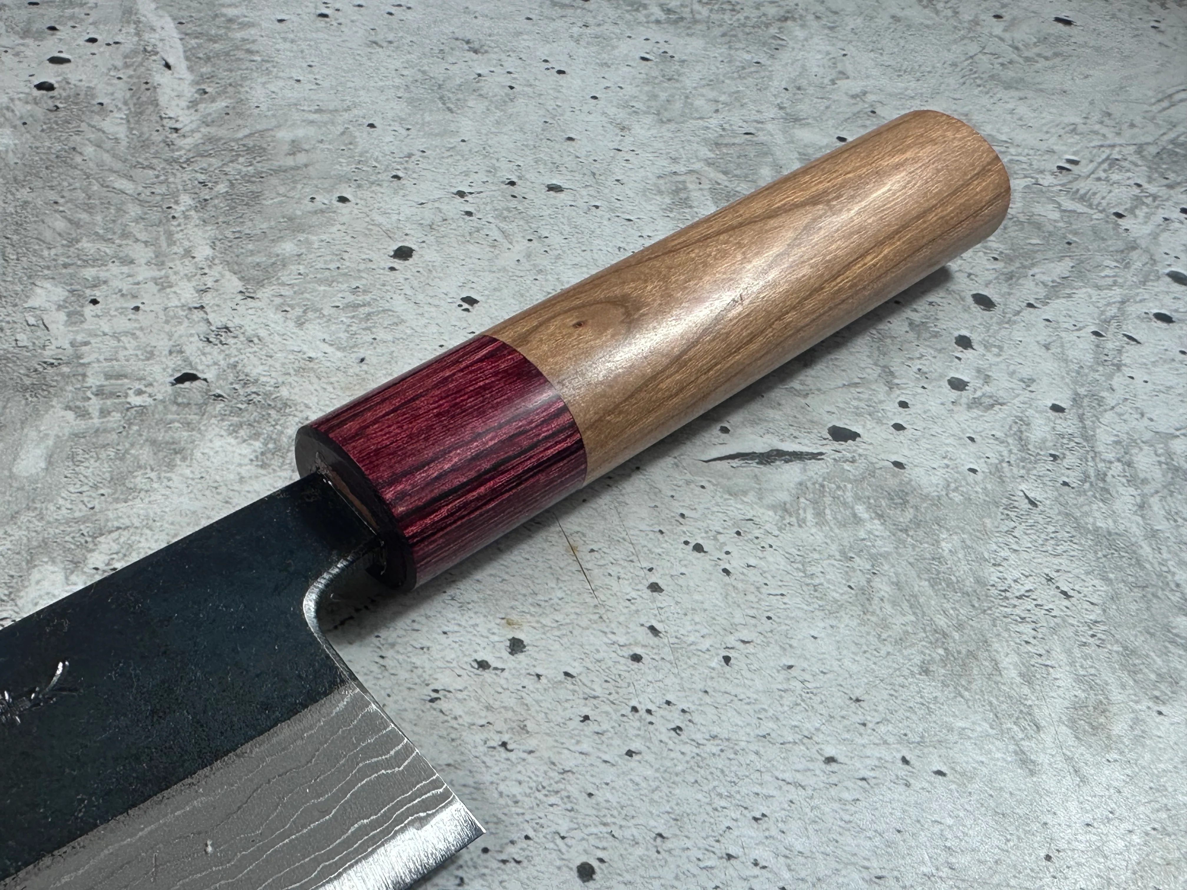 Muneishi Aogami Damascus Gyuto 210mm - Image 14