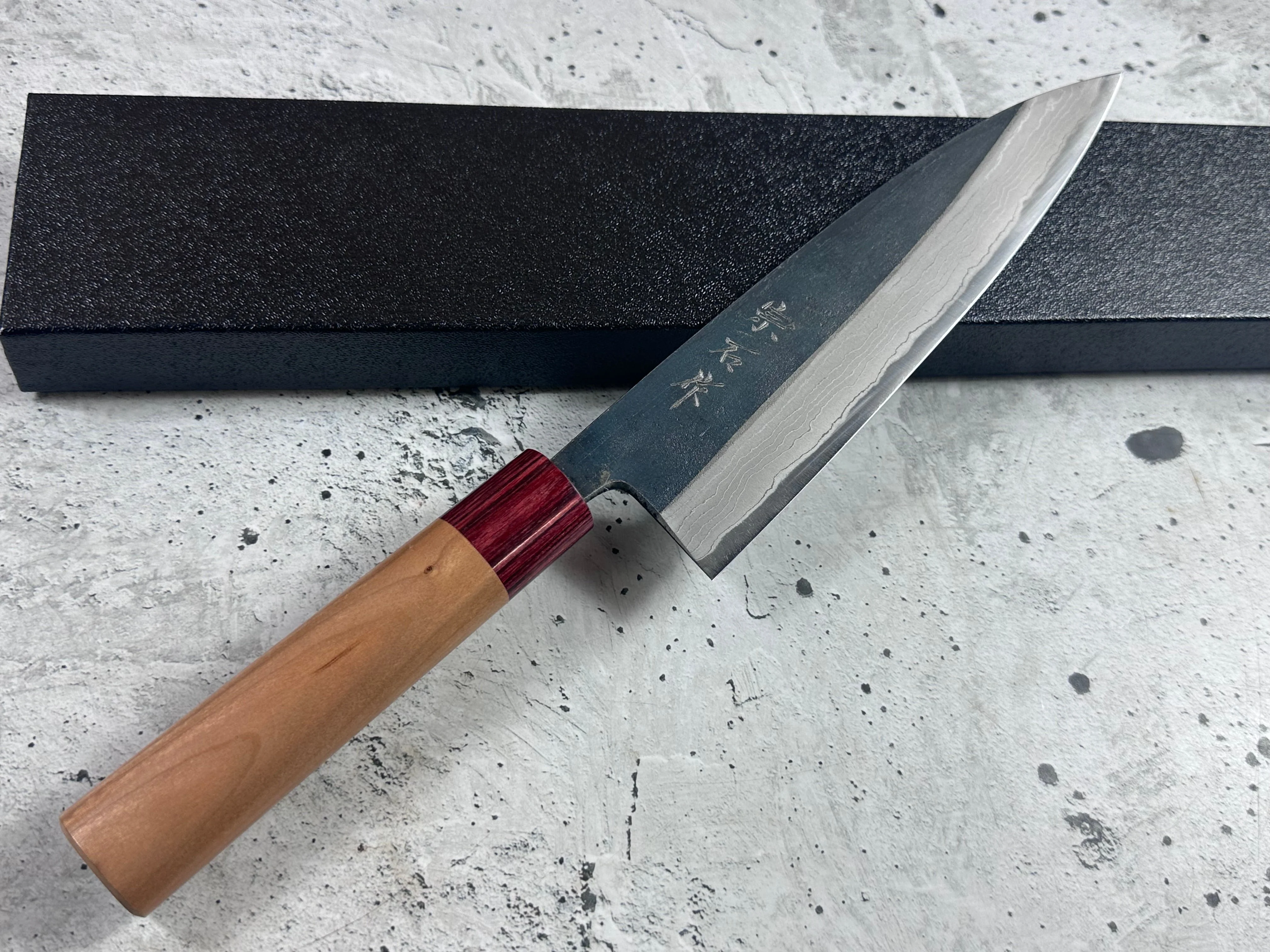 Muneishi Aogami Damascus Gyuto 210mm - Image 6