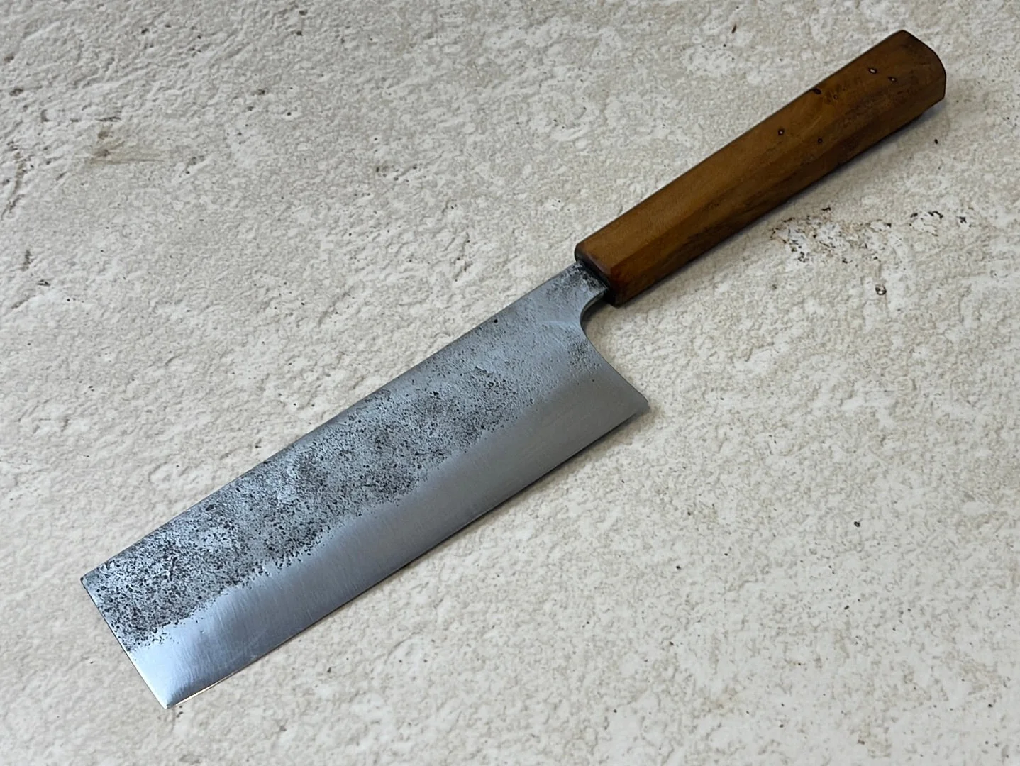 Nakiri 150mm Nashiji Jatiwood Timber Handle