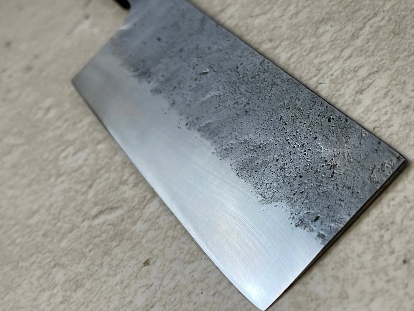 Nakiri 150mm Nashiji Jatiwood Timber Handle - Image 11