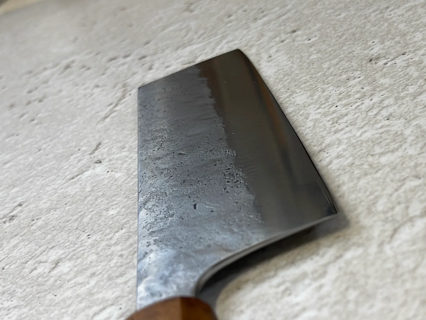 Nakiri 150mm Nashiji Jatiwood Timber Handle - Image 14