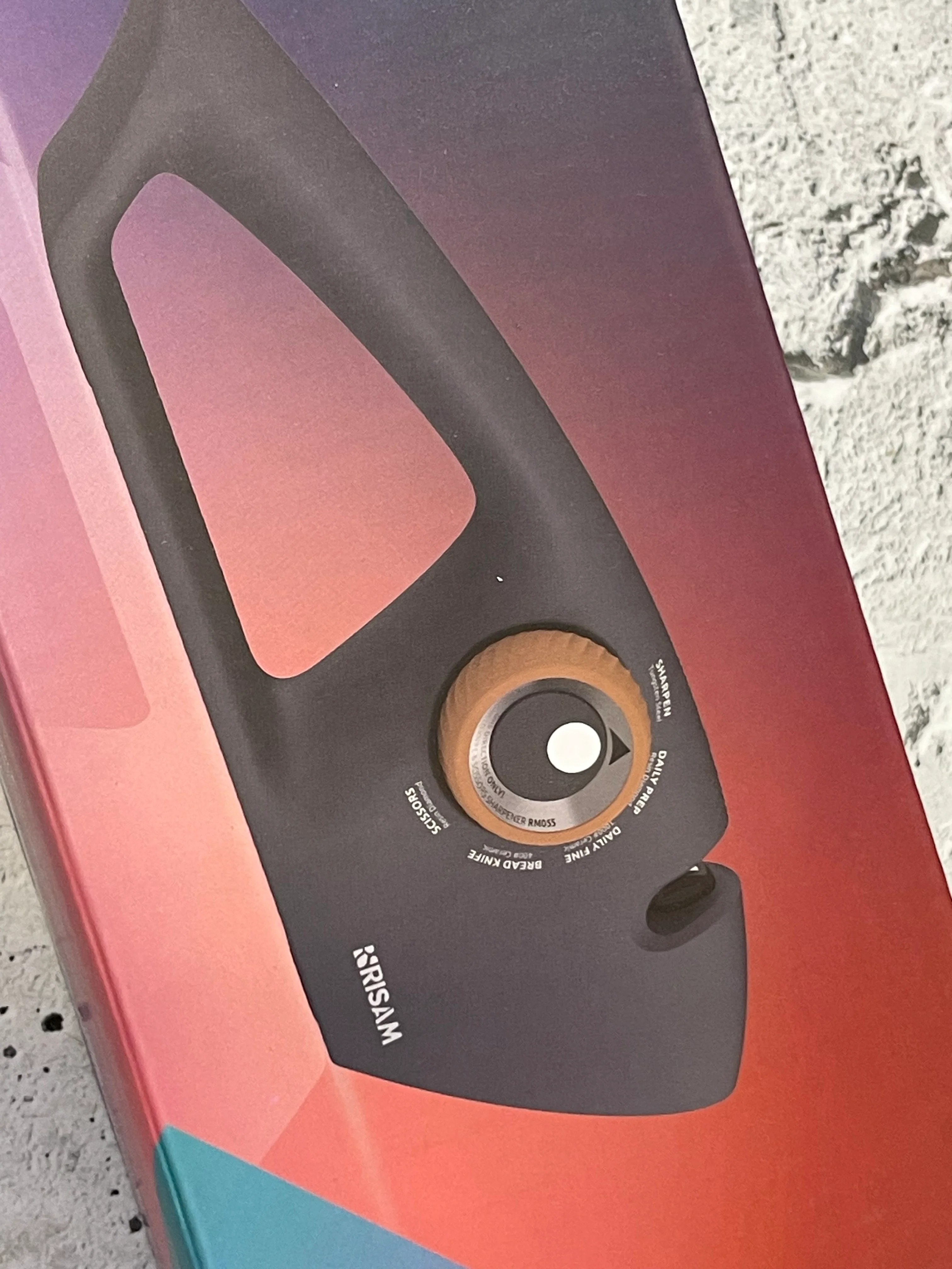 New Risan 5 in 1 Hand-Held Knife & Scissors Sharpener - Image 2