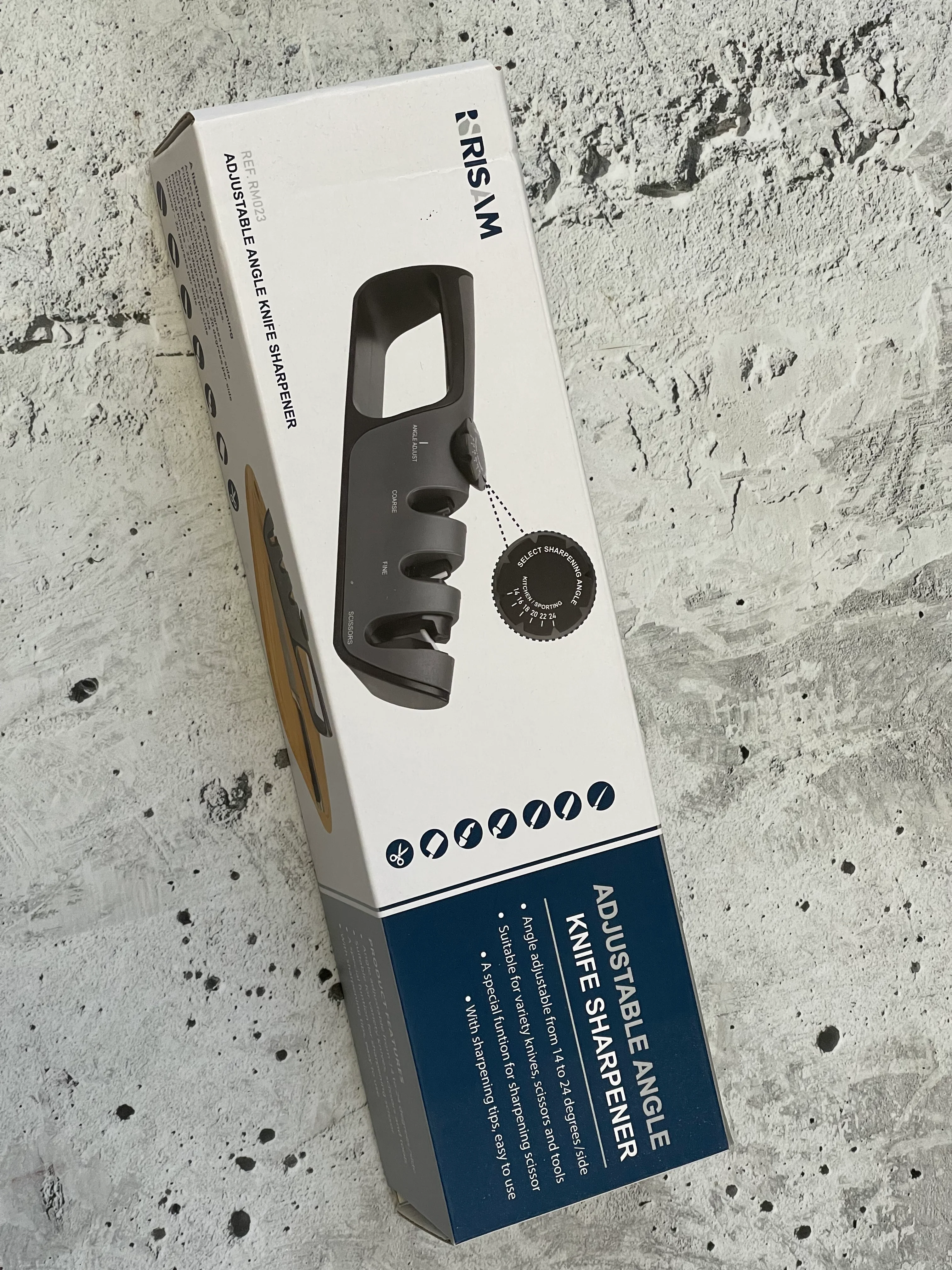 New Risan Adjustable Angle Knife Sharpener