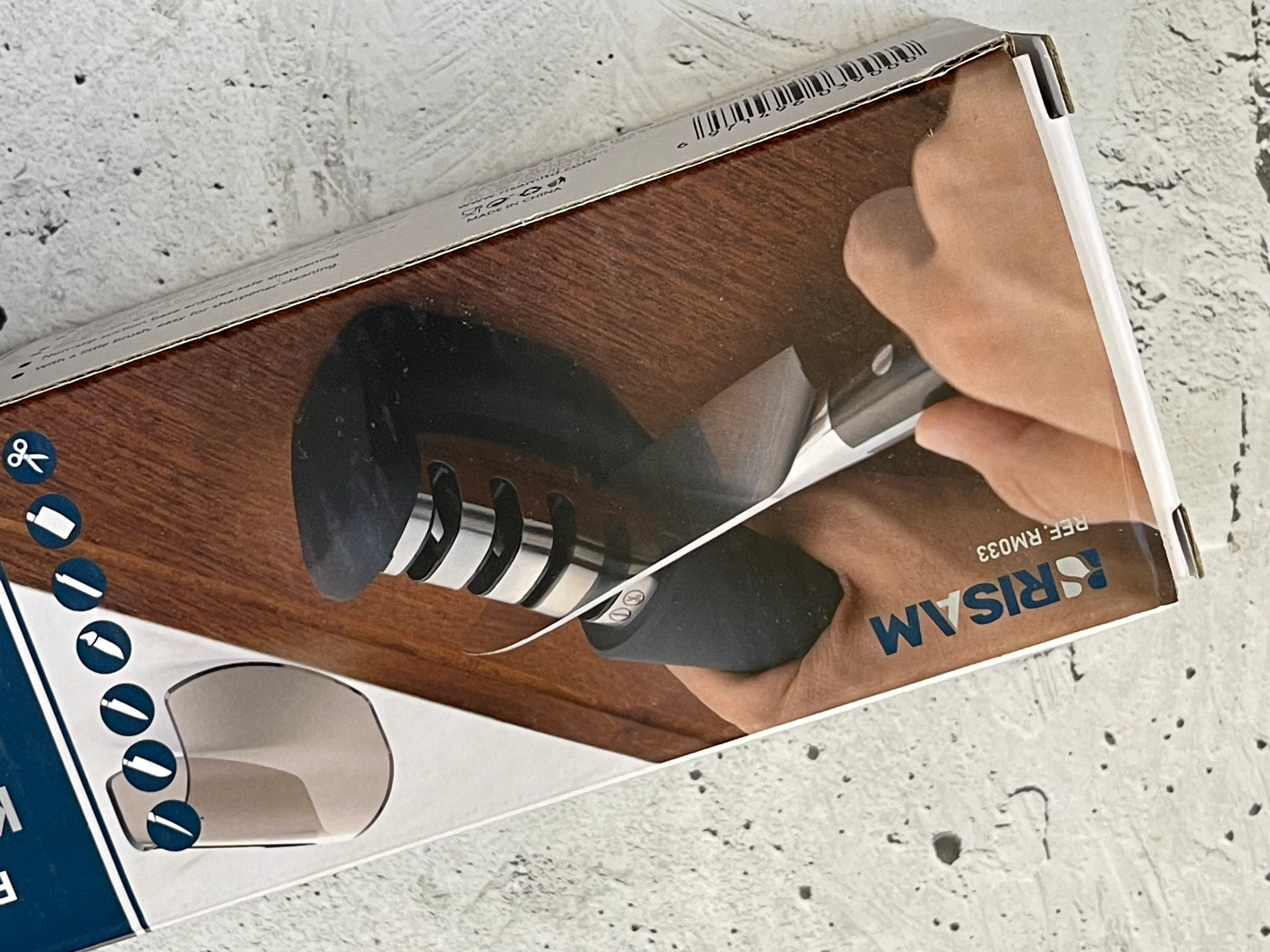New Risan Four Stage 6 in 1 Kitchen Knife Sharpener - Image 7