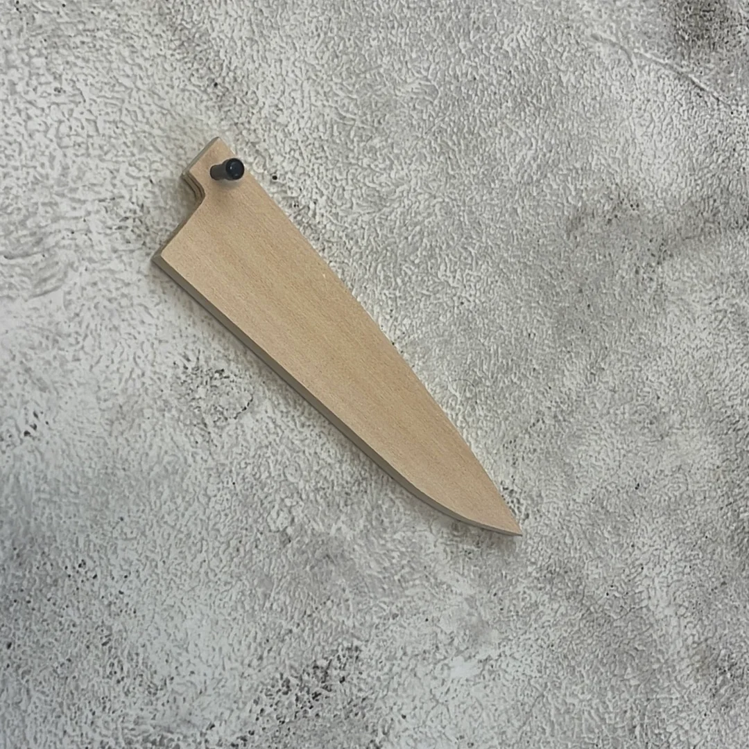 Petty 120mm Magnolia Saya Sheath with Plywood Pin