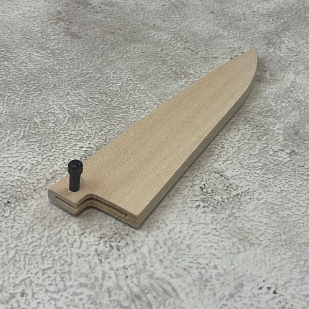 Petty 120mm Magnolia Saya Sheath with Plywood Pin - Image 2
