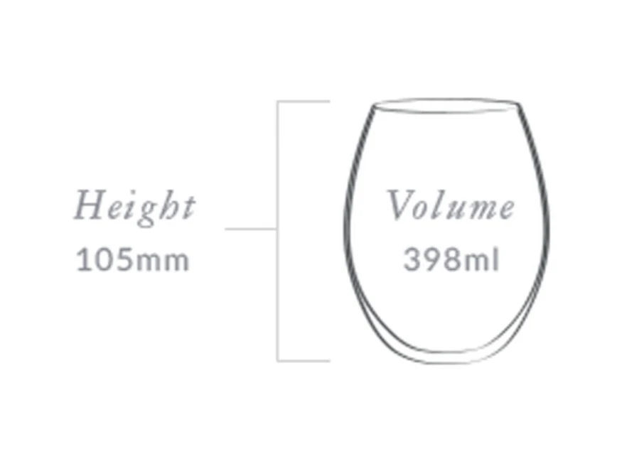 Plumm Outdoors Stemless WHITE Wine Glass (Four Pack) - Image 5