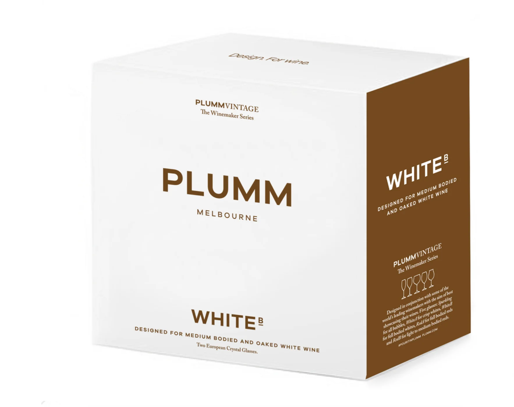 Plumm Vintage Crystal WHITEb Wine Glass (Twin Pack) - Image 5