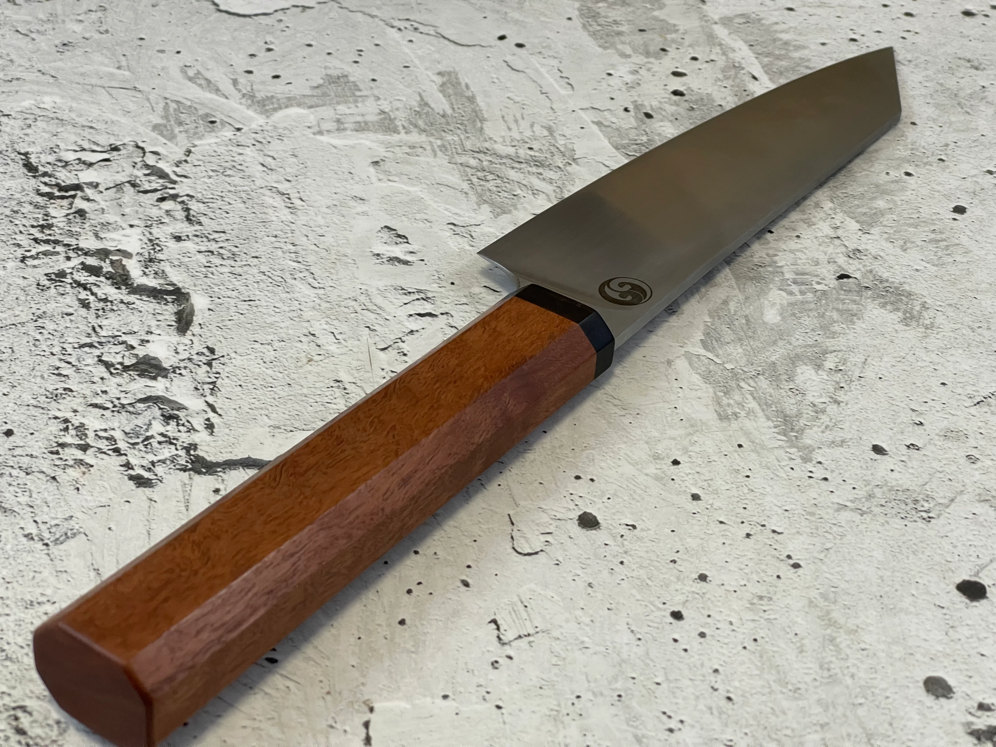 Premium Custom Kiritsuke Chef Knife 17cm "George" - Image 10