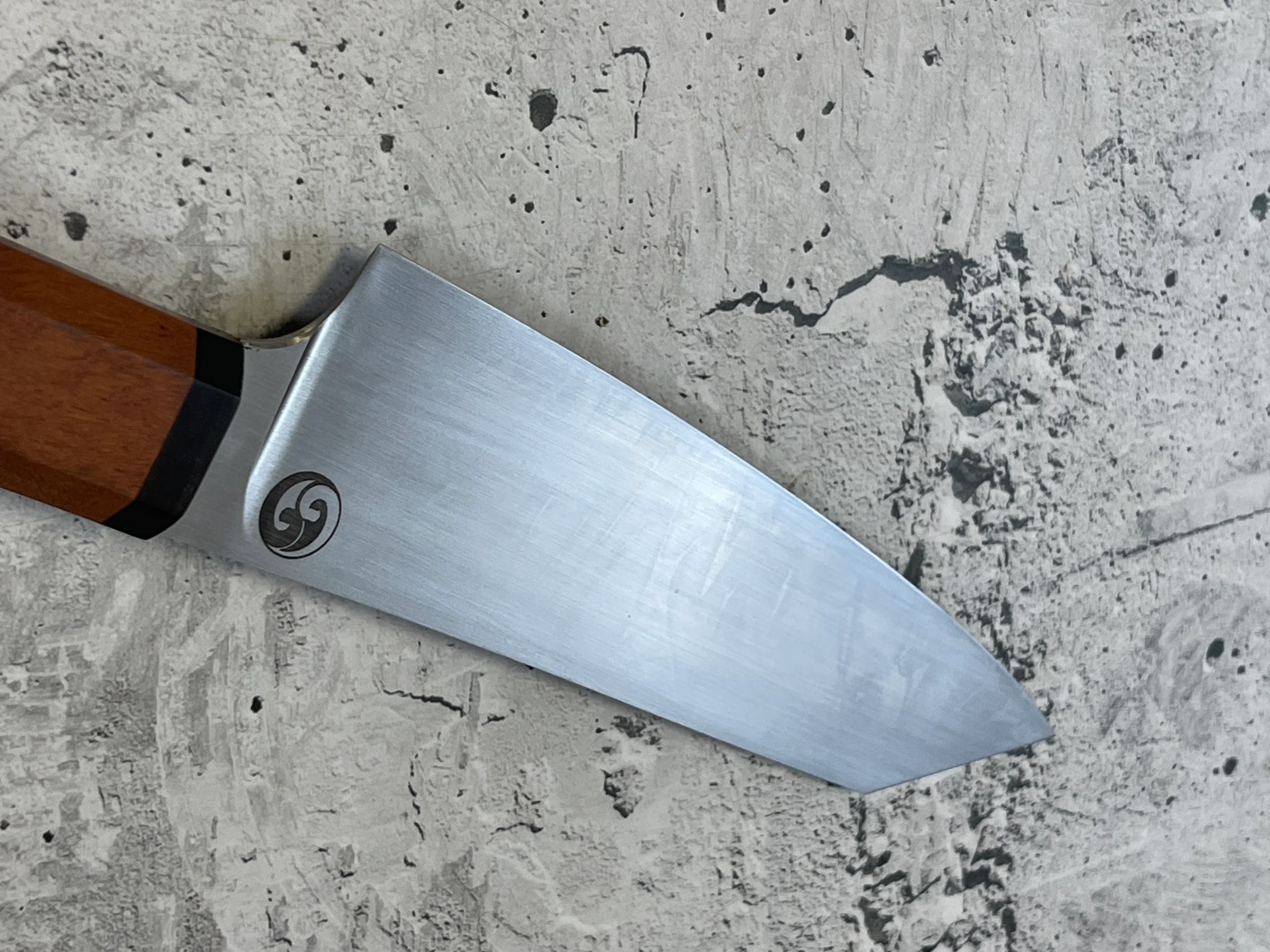 Premium Custom Kiritsuke Chef Knife 17cm "George" - Image 5