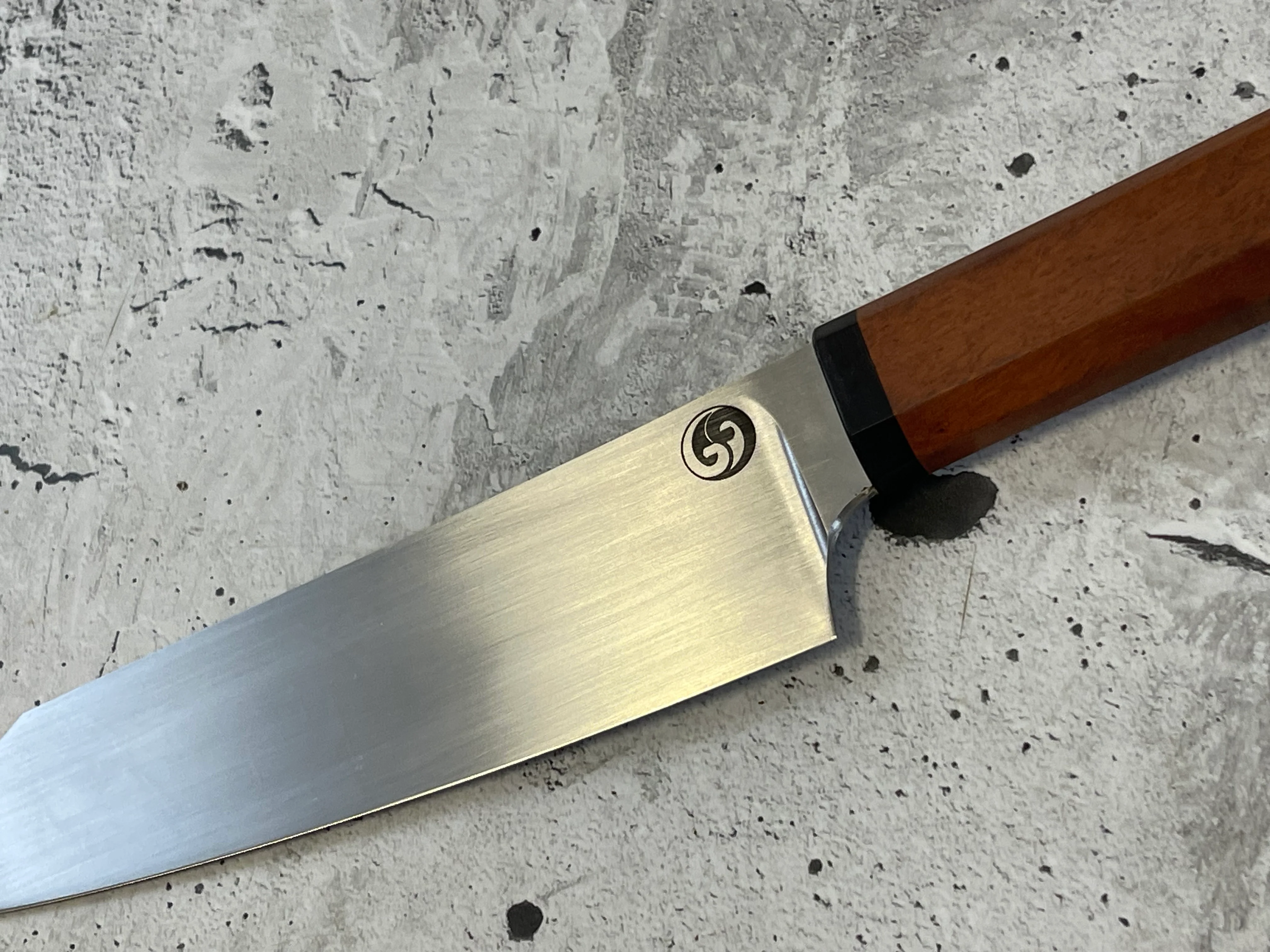 Premium Custom Kiritsuke Chef Knife 17cm "George" - Image 7