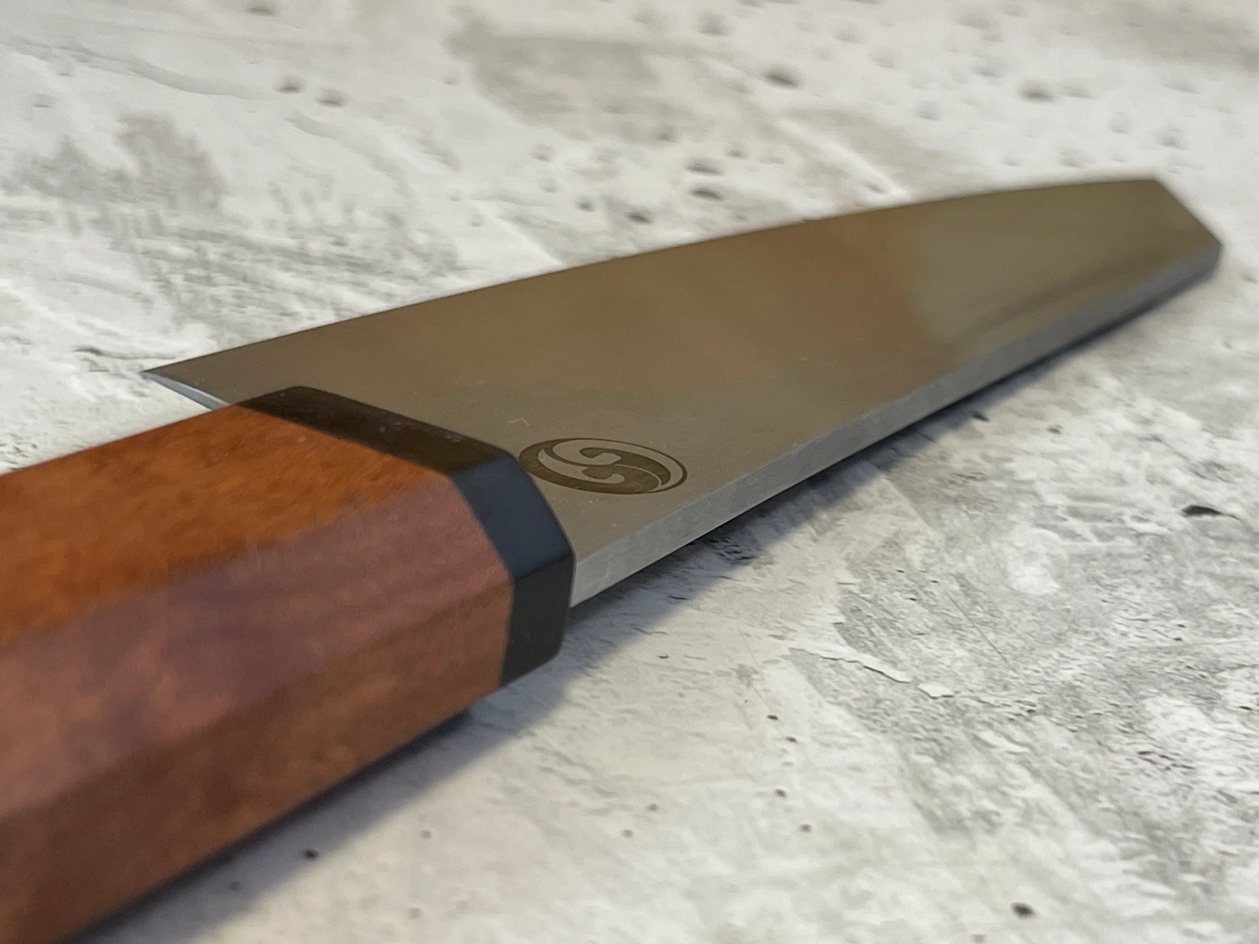 Premium Custom Kiritsuke Chef Knife 17cm "George" - Image 8